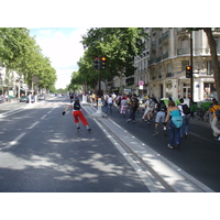 照片 法国(France) 巴黎(Paris) 轮滑漫游活动(Randonnee Roller et Coquillages) 2007-07 96
