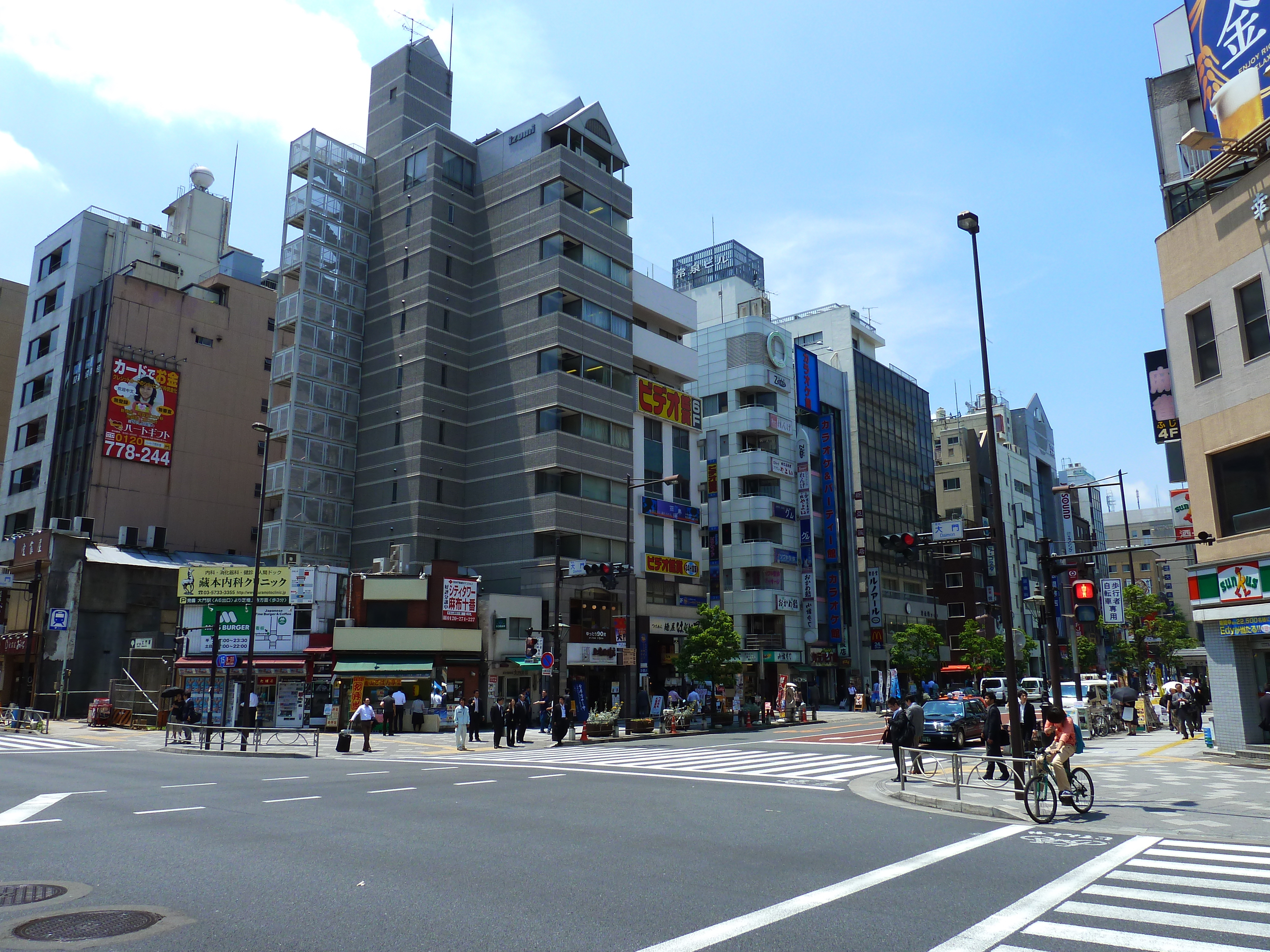 Photo Japon Tokyo Shiodome 2010-06 14
