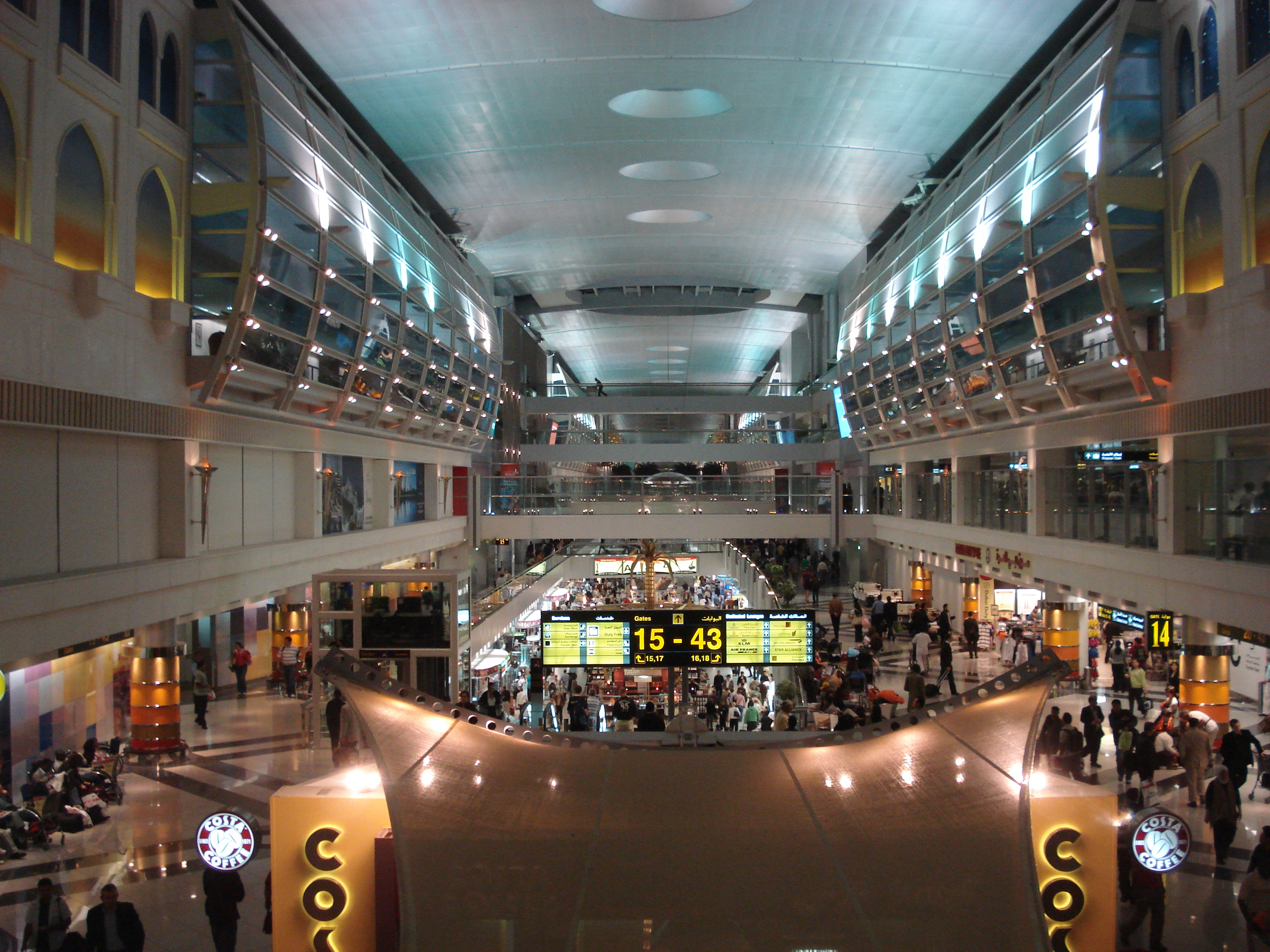Photo Émirats arabes unis Dubai Aéroport international de Dubai 2007-03 7