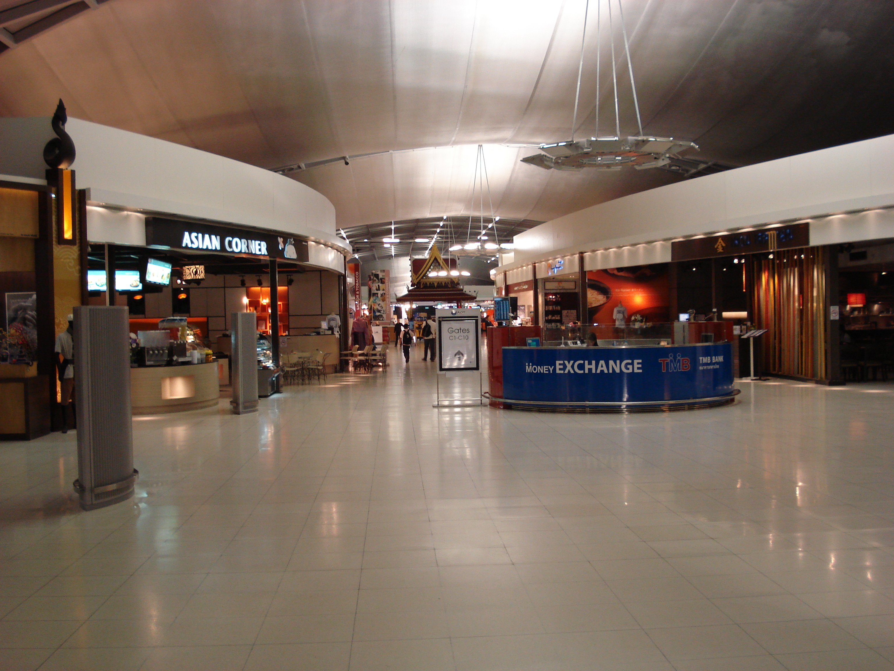 Photo Thaïlande Bangkok Aéroport Suvarnabhumi 2007-03 2