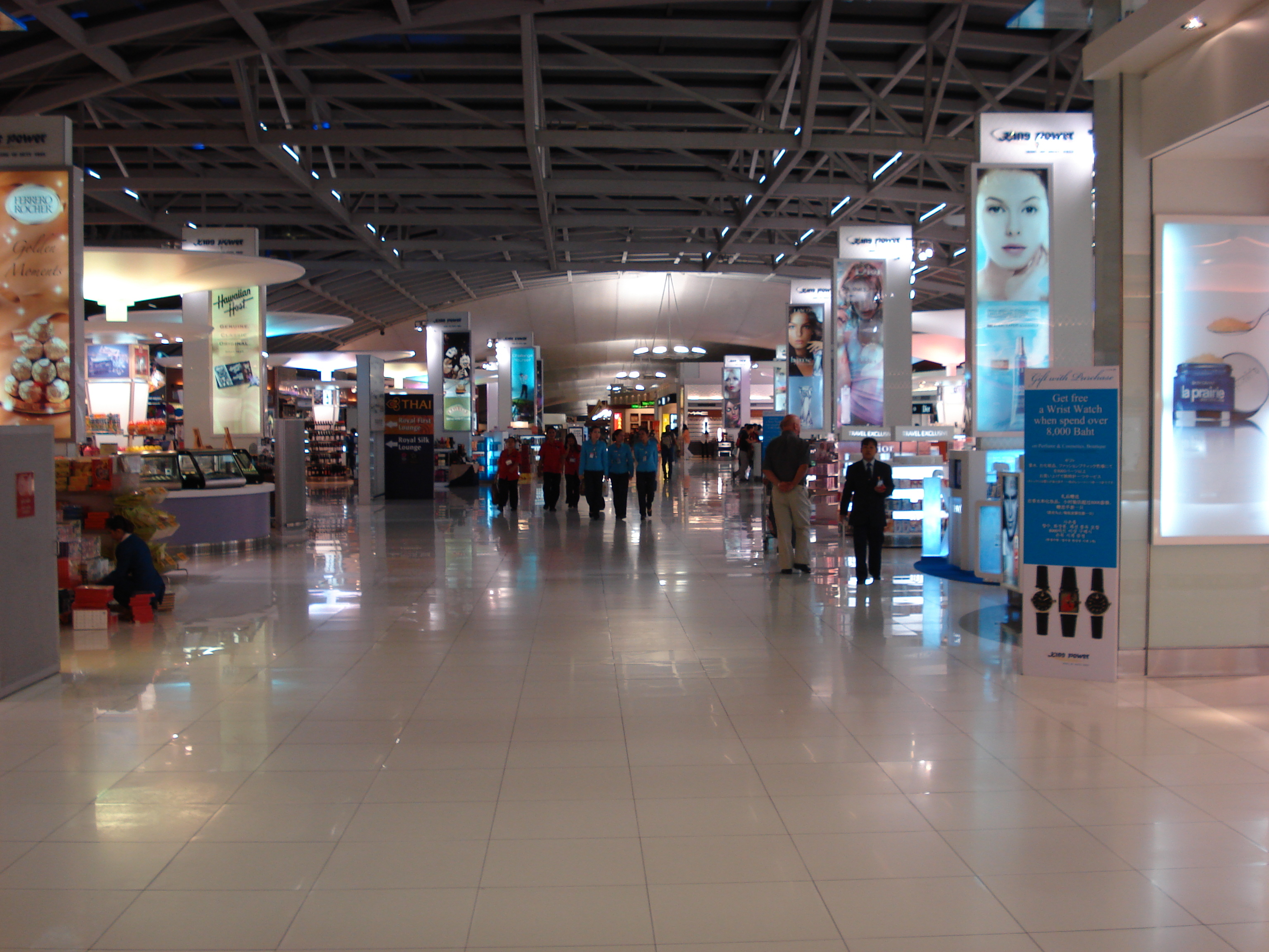 Photo Thaïlande Bangkok Aéroport Suvarnabhumi 2007-03 31