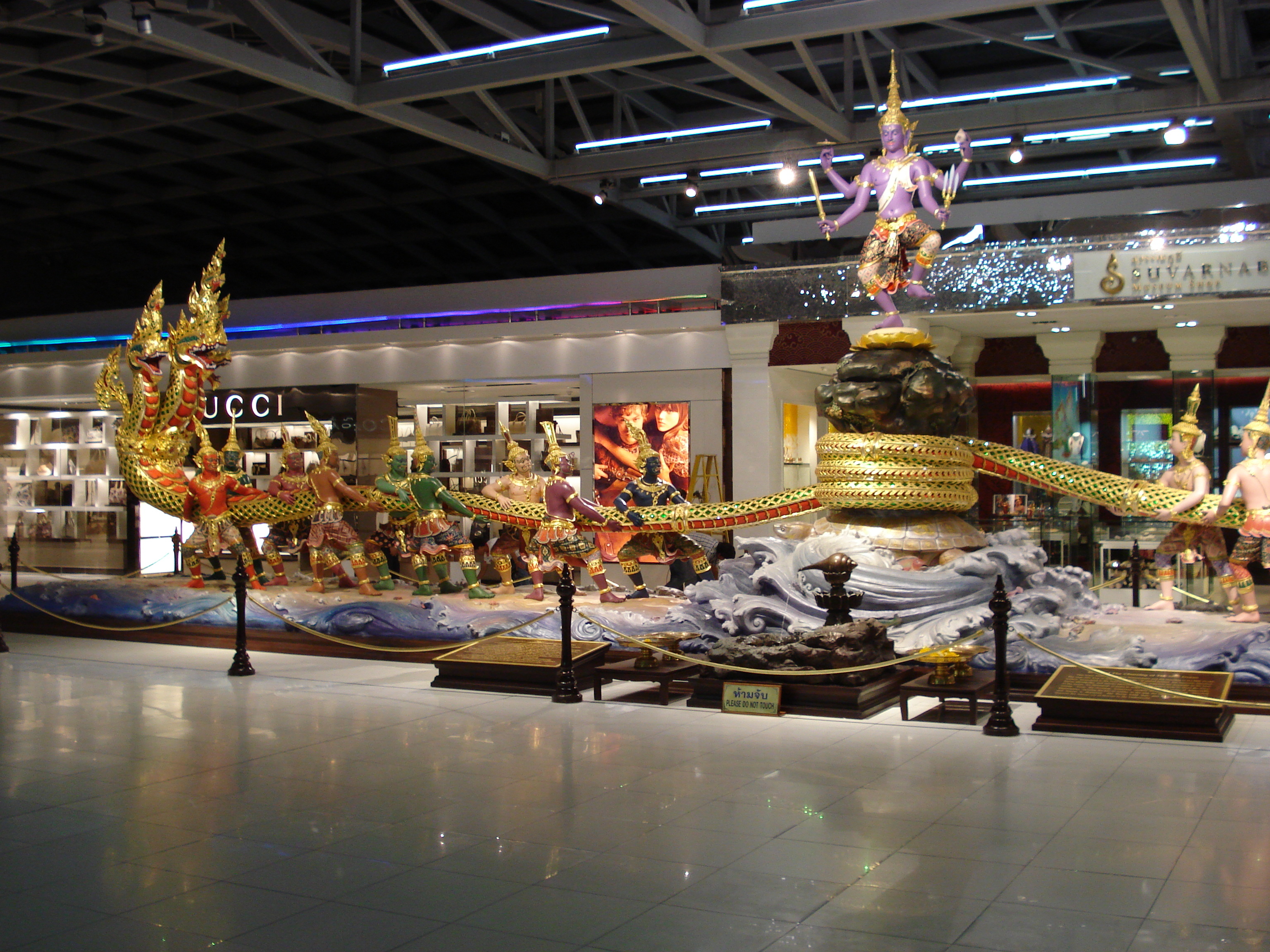 Photo Thaïlande Bangkok Aéroport Suvarnabhumi 2007-03 18