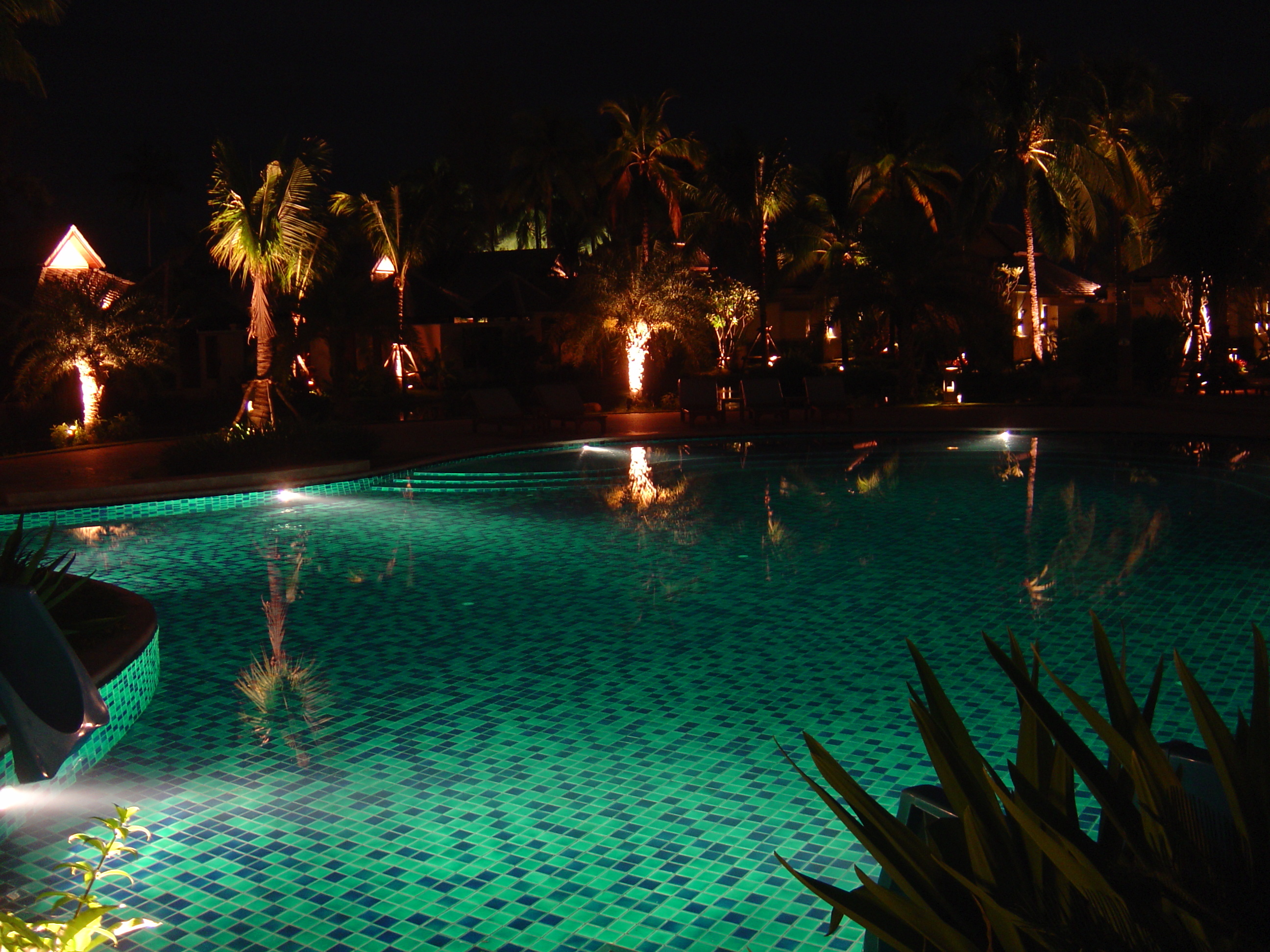 Photo Thaïlande Khao Lak Meridien Khao Lak Hotel La nuit 2005-12 12