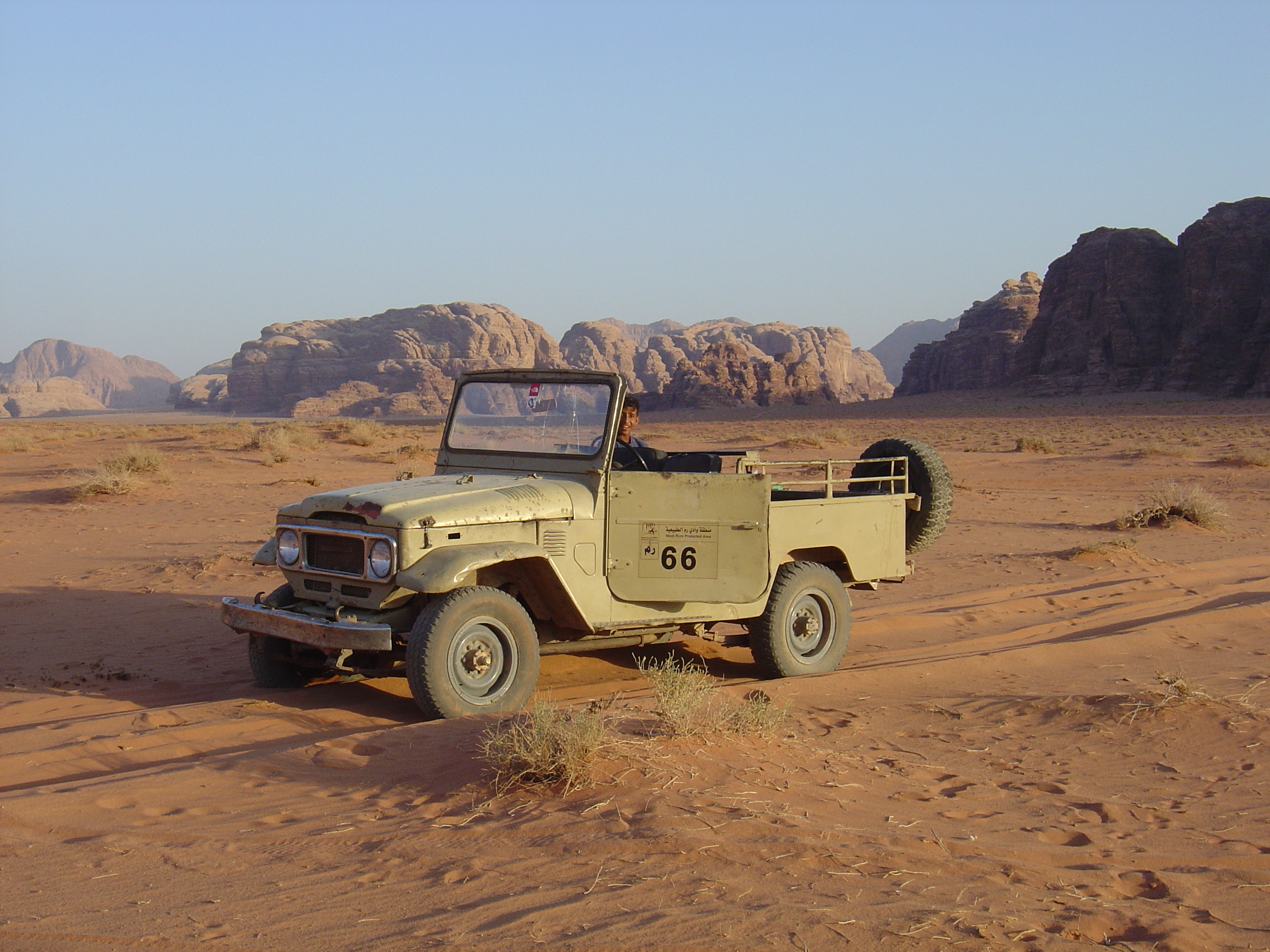 Photo Jordanie Désert du Wadi Rum 2004-10 6