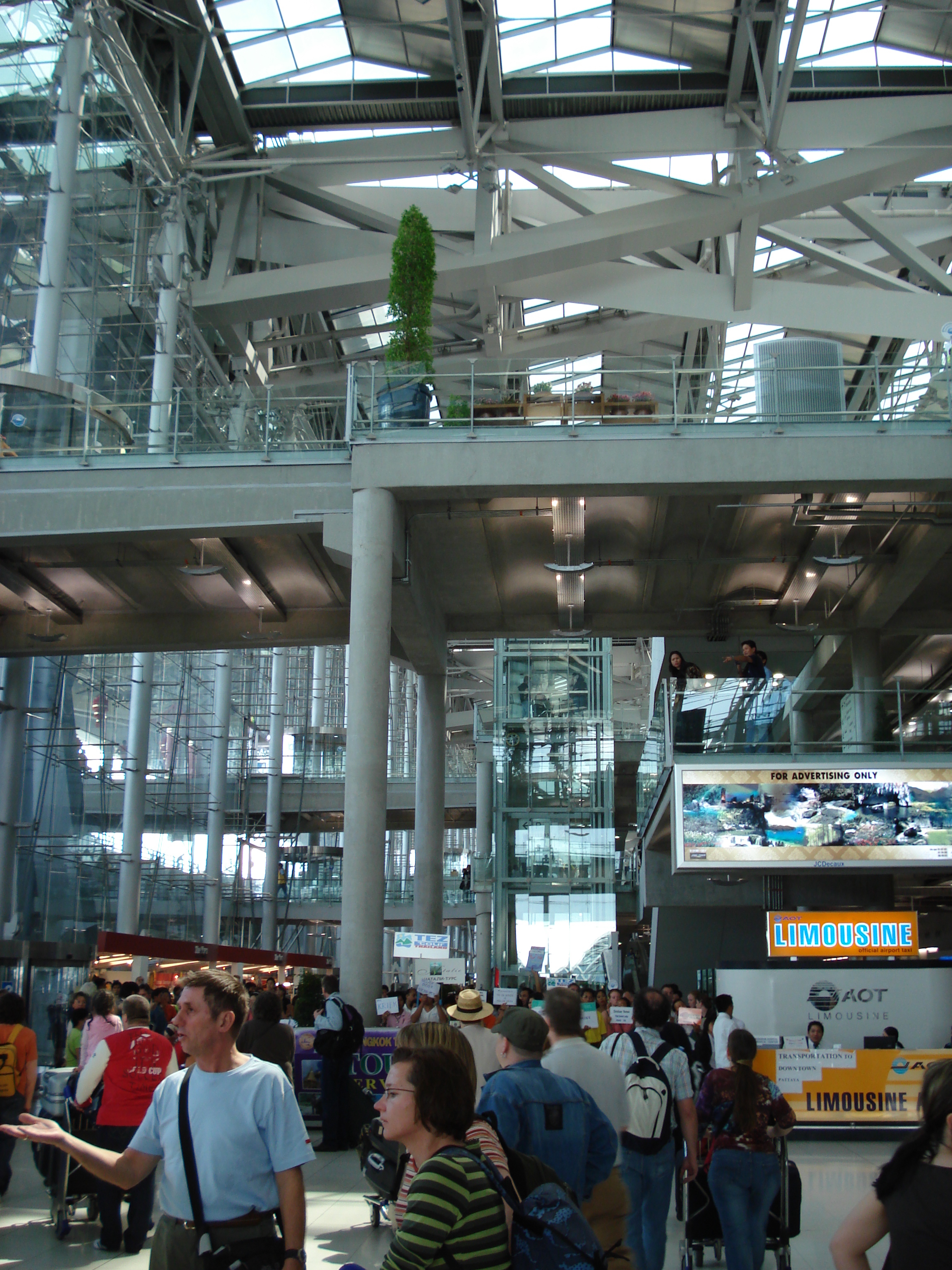 Photo Thaïlande Bangkok Aéroport Suvarnabhumi 2007-02 78