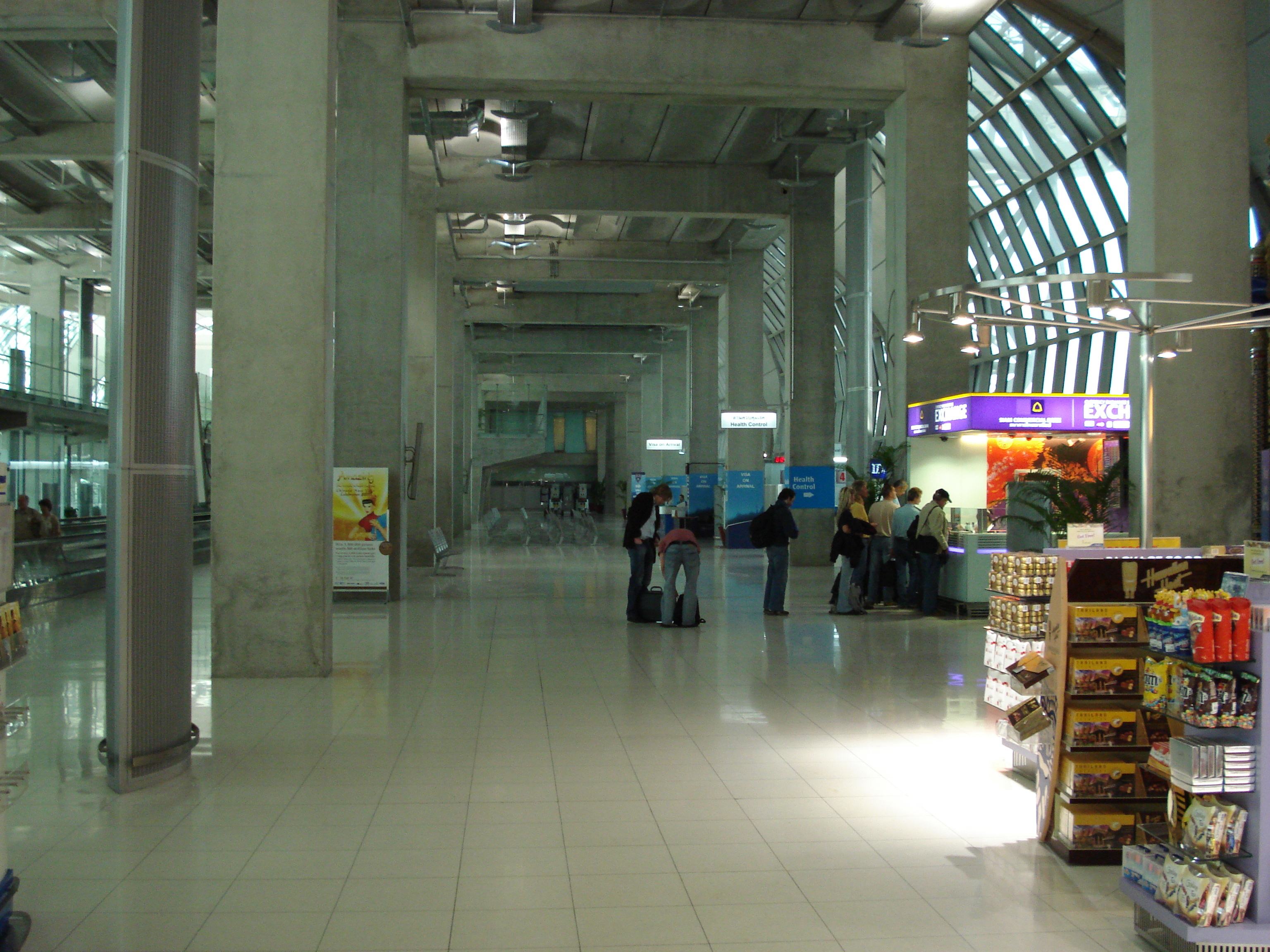 Photo Thaïlande Bangkok Aéroport Suvarnabhumi 2007-02 48