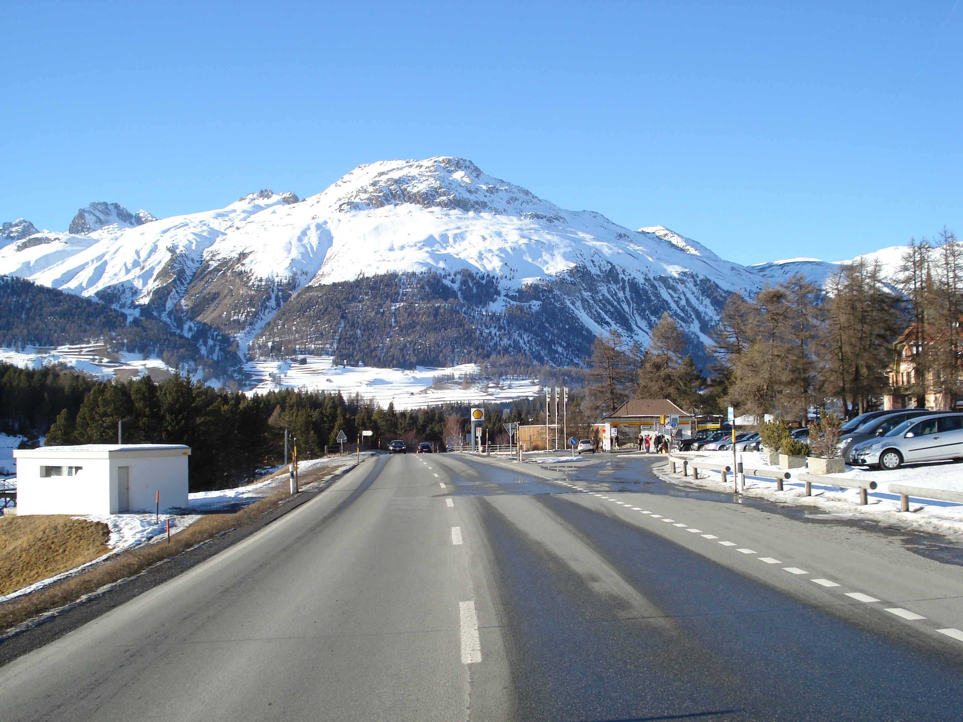 Photo Suisse Route de Pontresina à Saint Moritz 2007-01 9