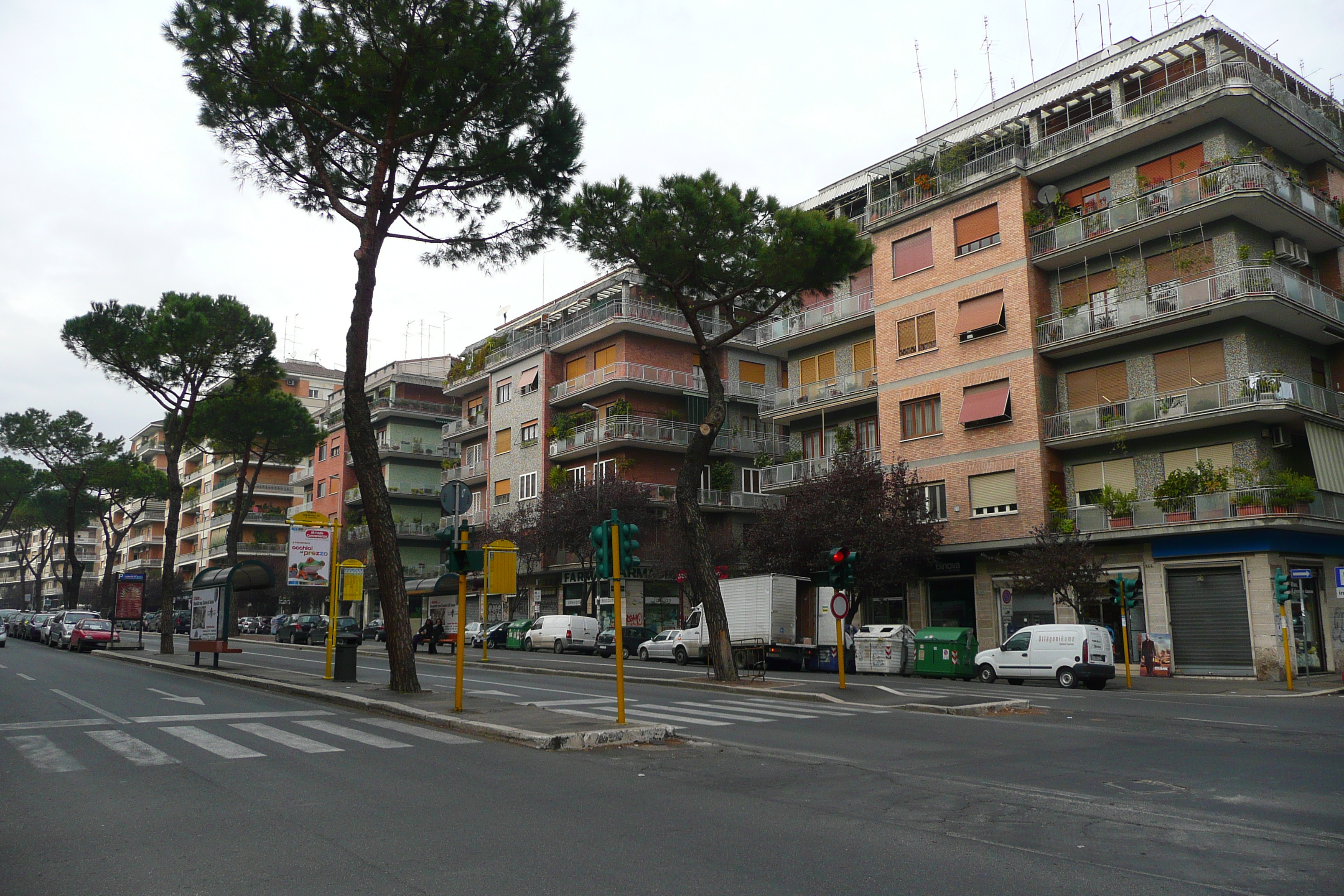 Photo Italie Rome rue Gregorio VII 2007-11 24