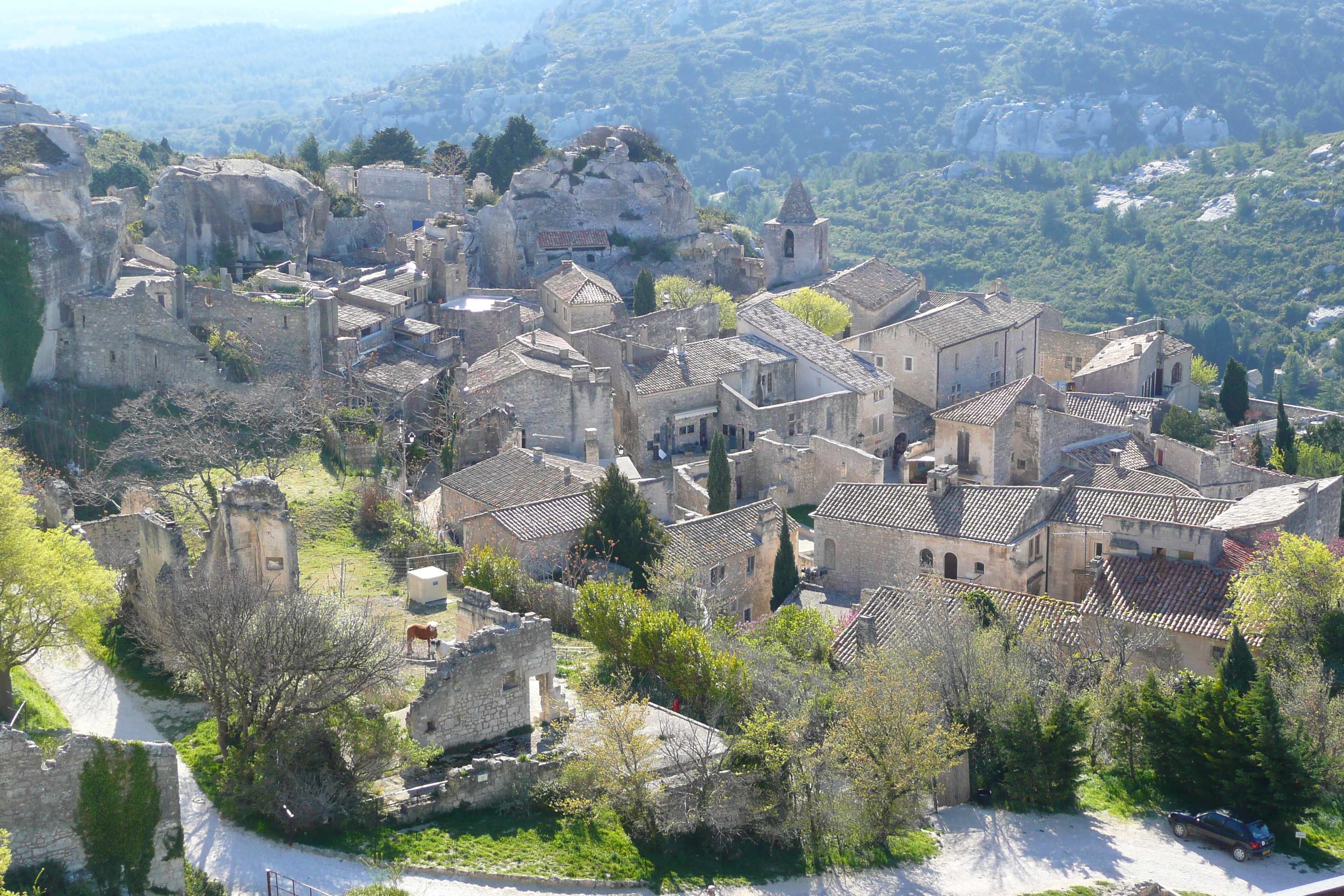 Photo France Baux de Provence Château des Baux de Provence 2008-04 1