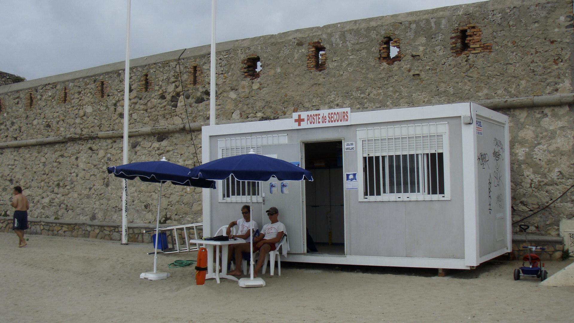 Photo France Antibes Plage de la Gravette 2007-08 8