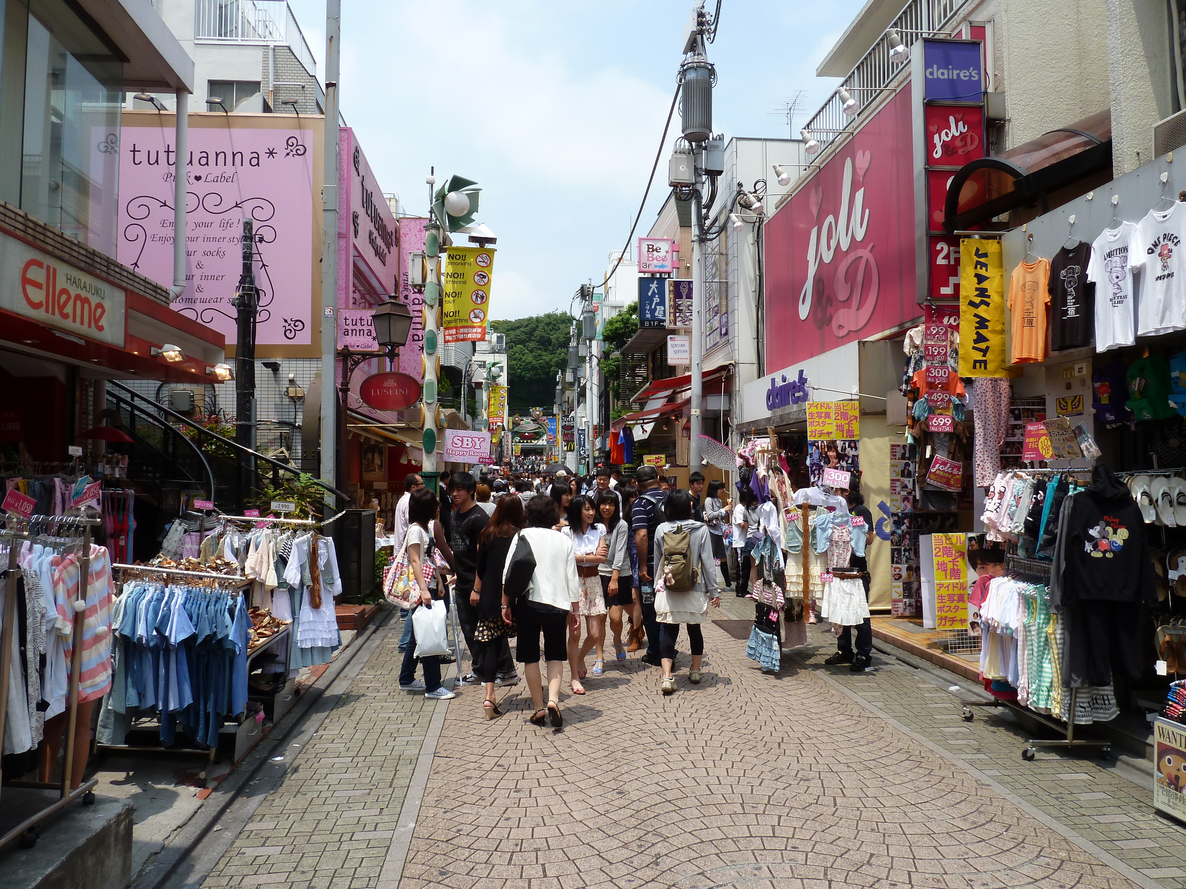 Photo Japon Tokyo rue Takeshita 2010-06 14