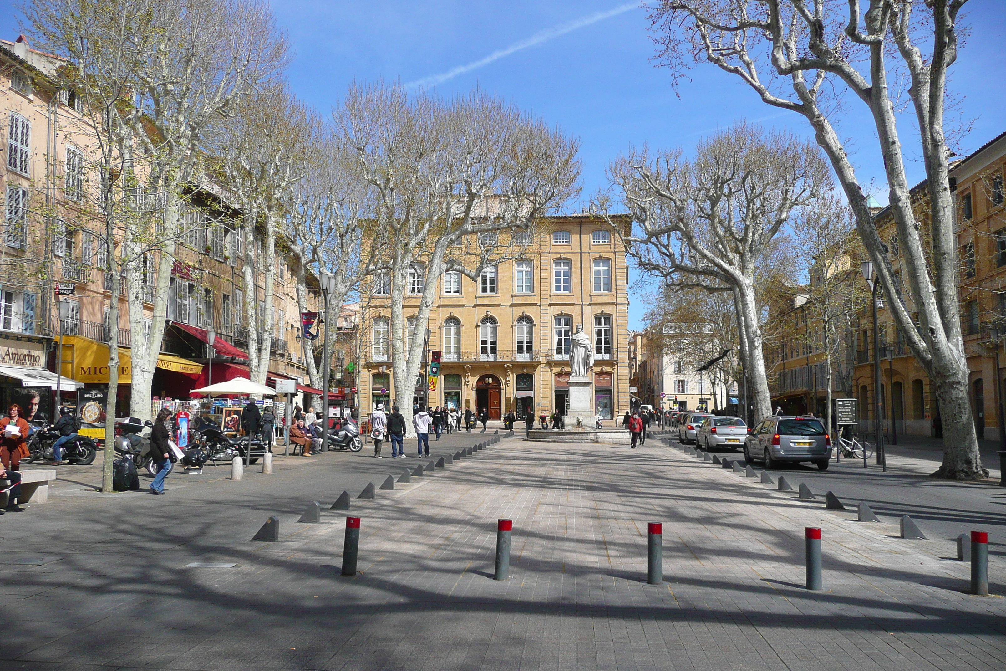 Photo France Aix en Provence Cours Mirabeau 2008-04 11