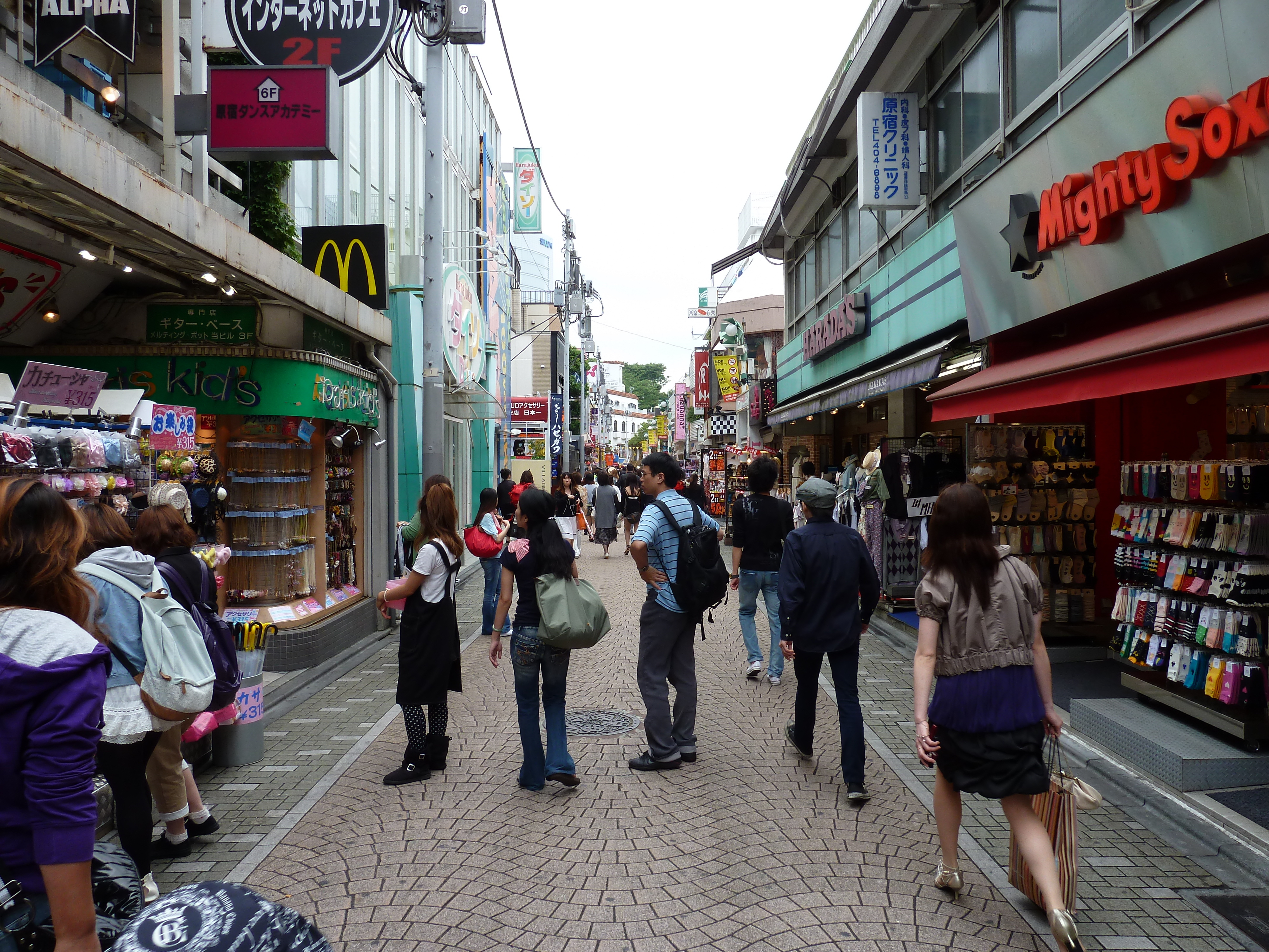 Photo Japon Tokyo rue Takeshita 2010-06 10