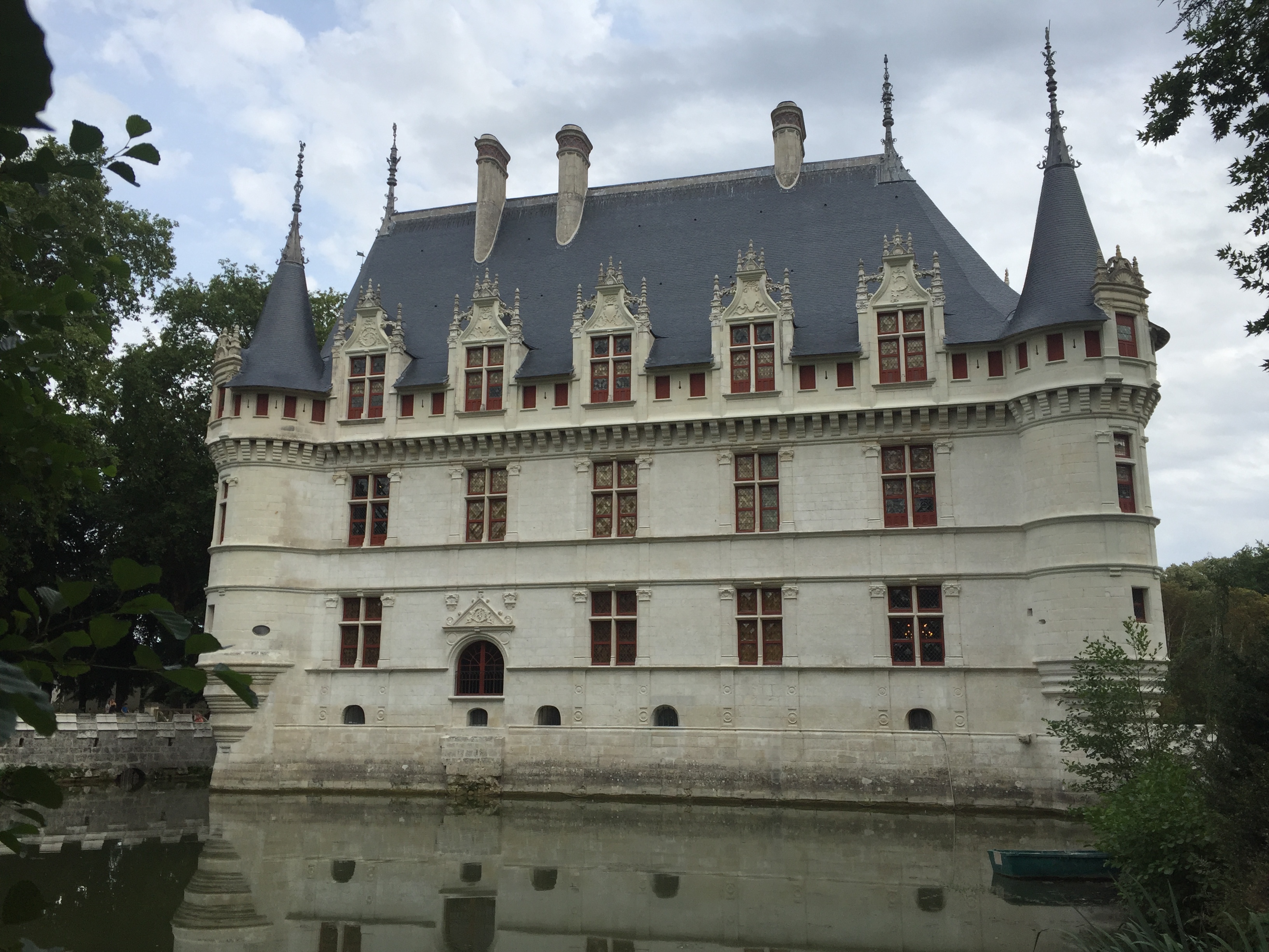 Photo France Château d'Azay-le-Rideau 2017-08 16