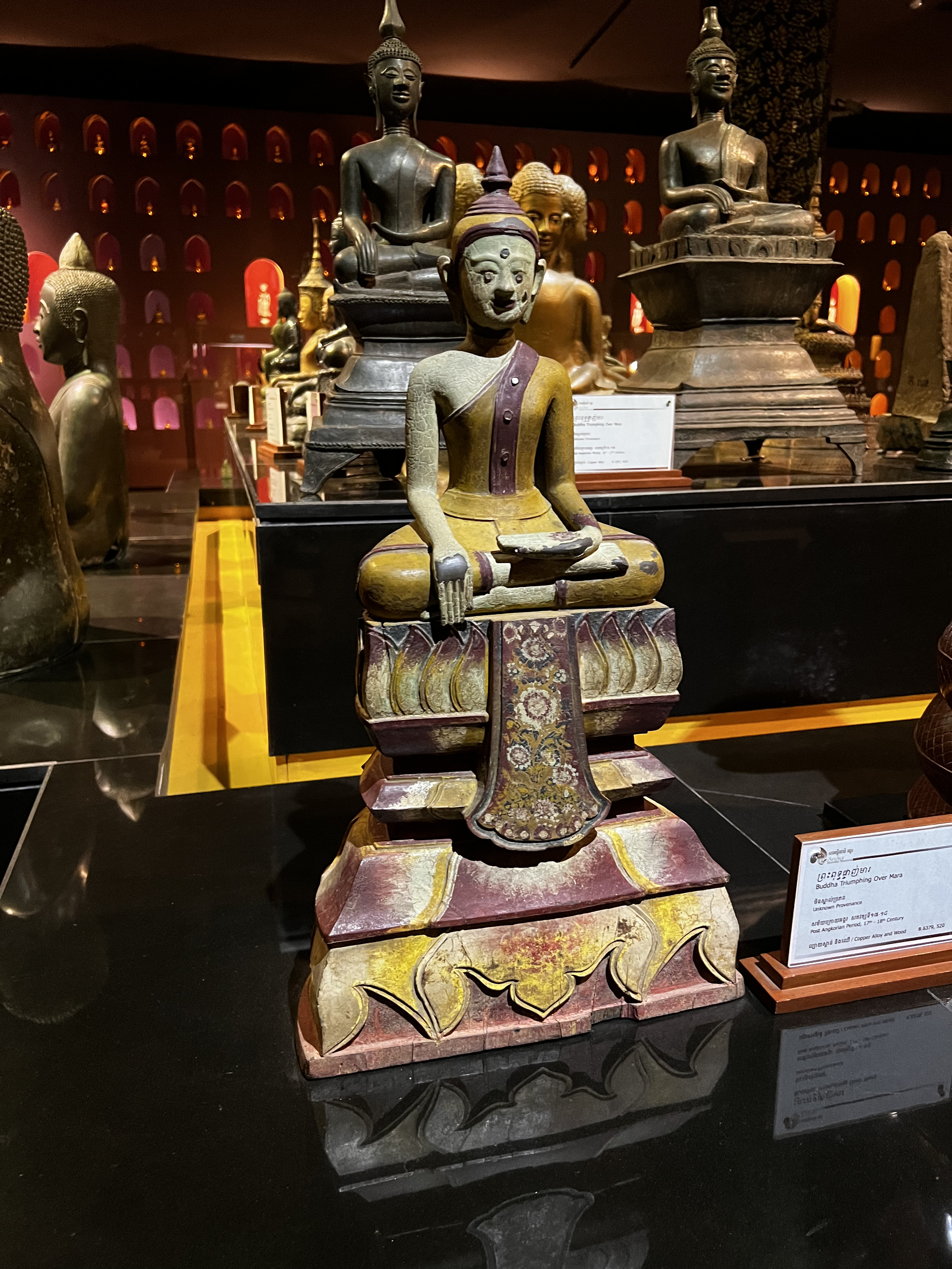 Photo Cambodge Siem Reap Musée national d'Angkor 2023-01 21