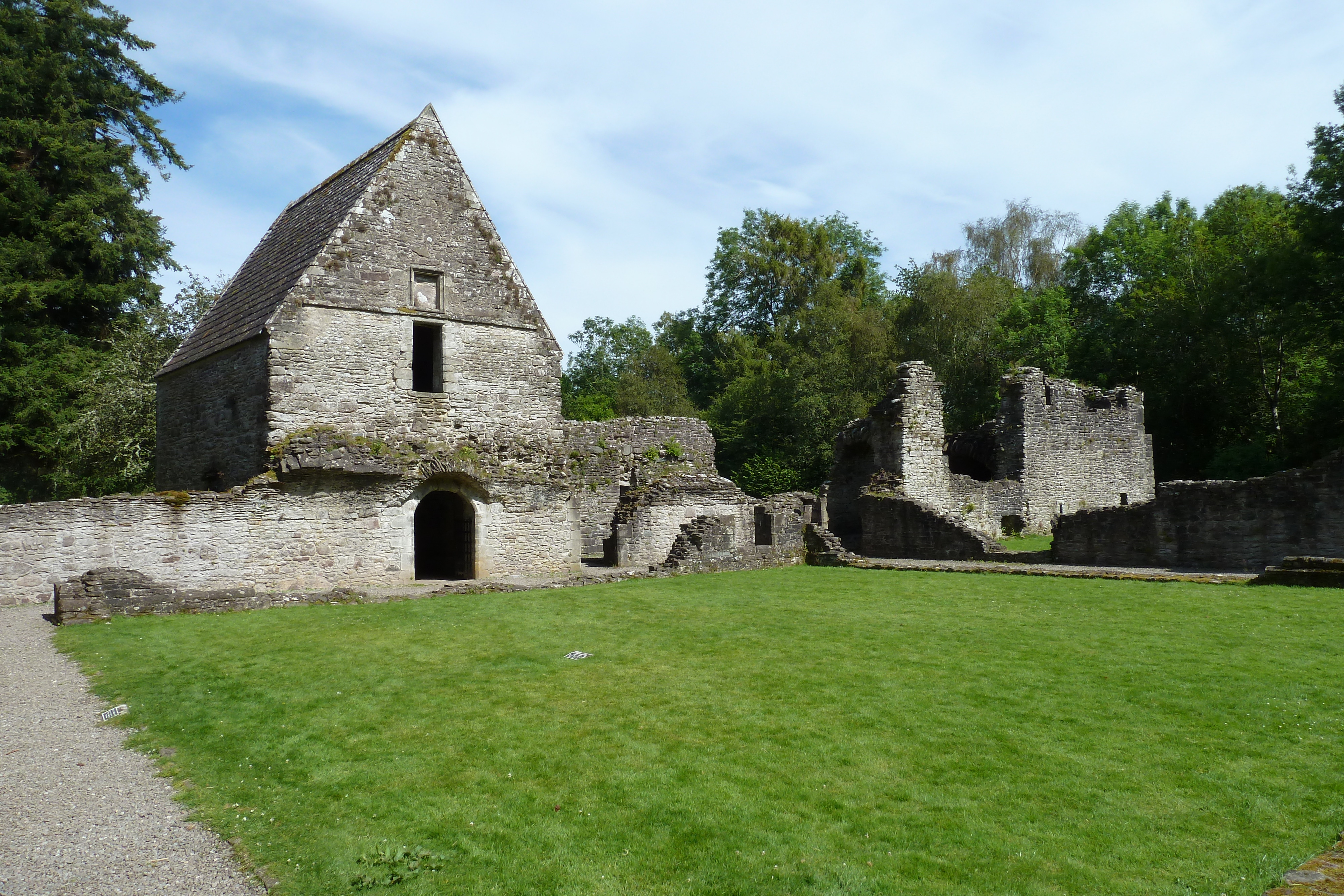 Photo Royaume-Uni Écosse Inchmahome Priory 2011-07 65
