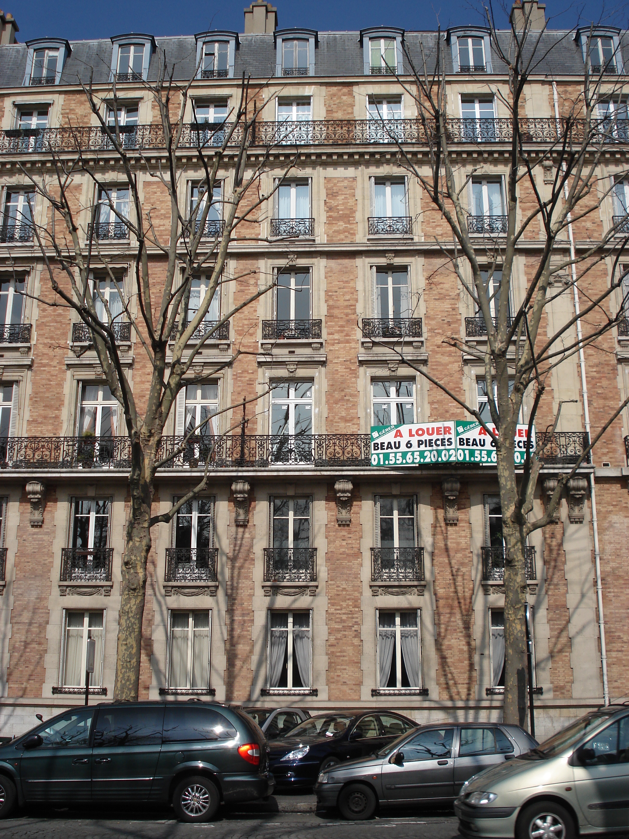 Photo France Paris 17eme Arrondissement Boulevard de Courcelles 2006-03 30