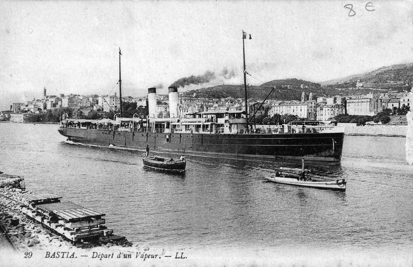 Photo France Corse Cartes postales anciennes Bastia 1900-01 66