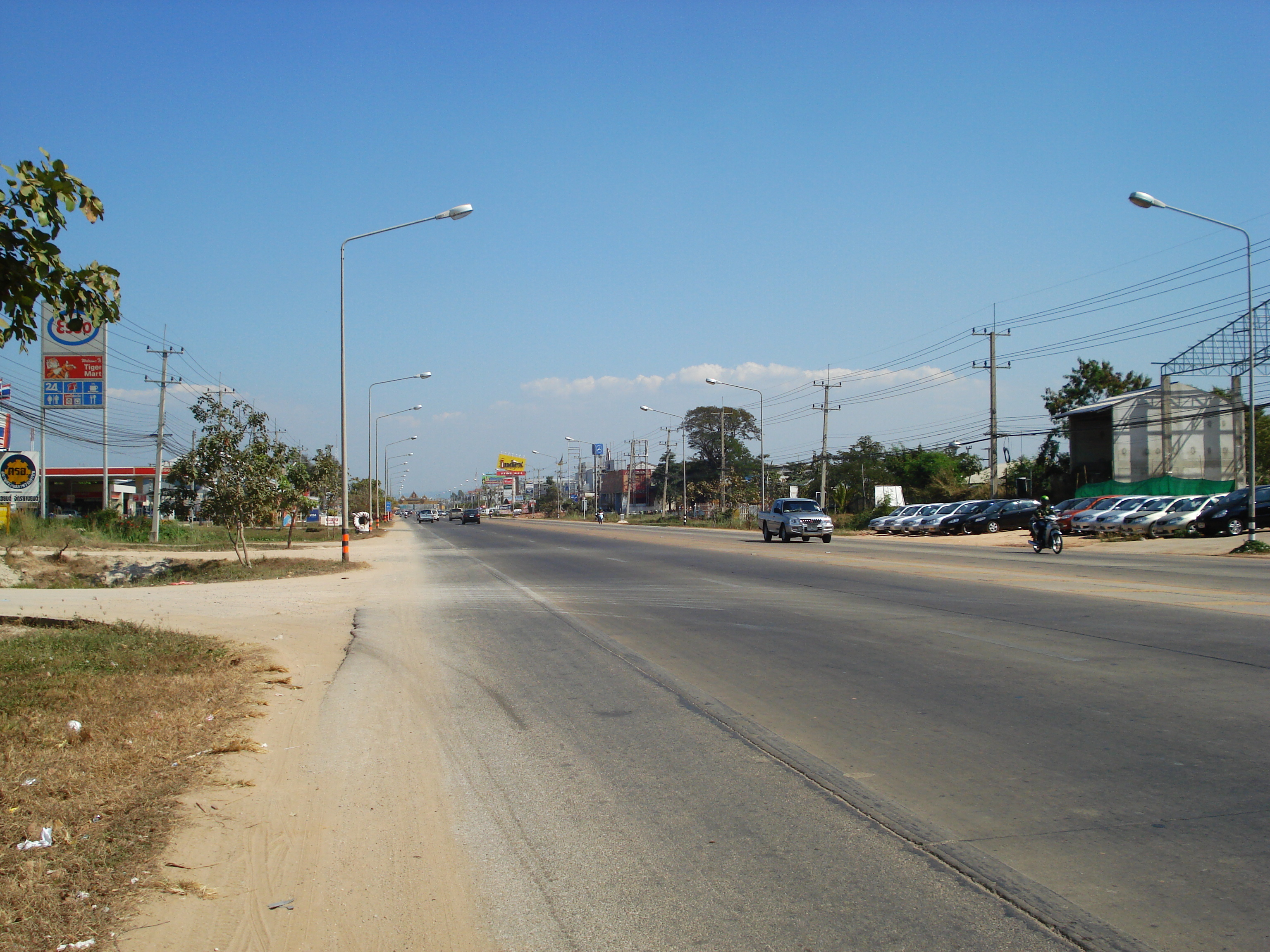 Photo Thaïlande Phitsanulok rue Mittraparp 2008-01 112