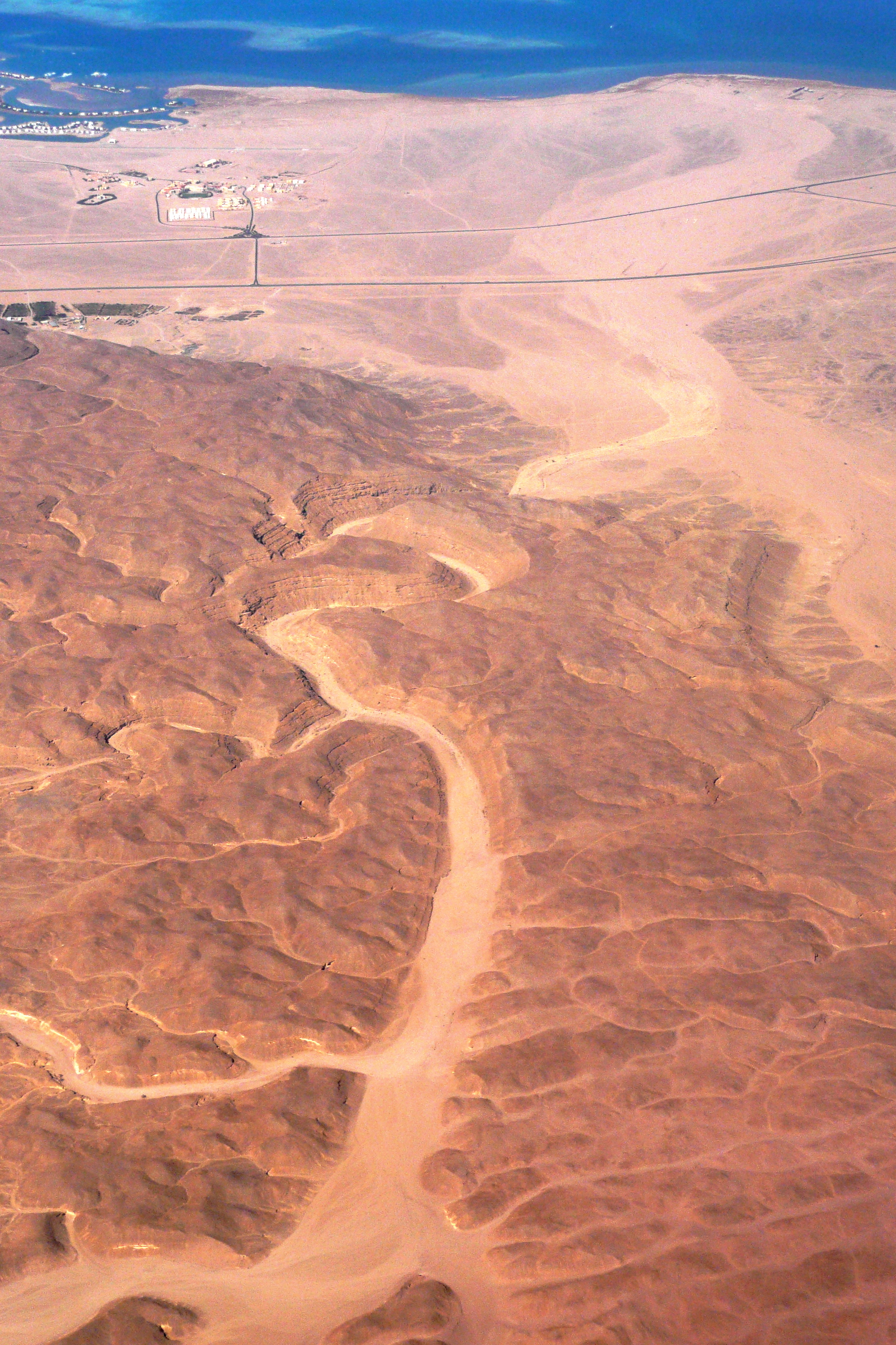 Photo Égypte Égypte vue du ciel 2008-06 76