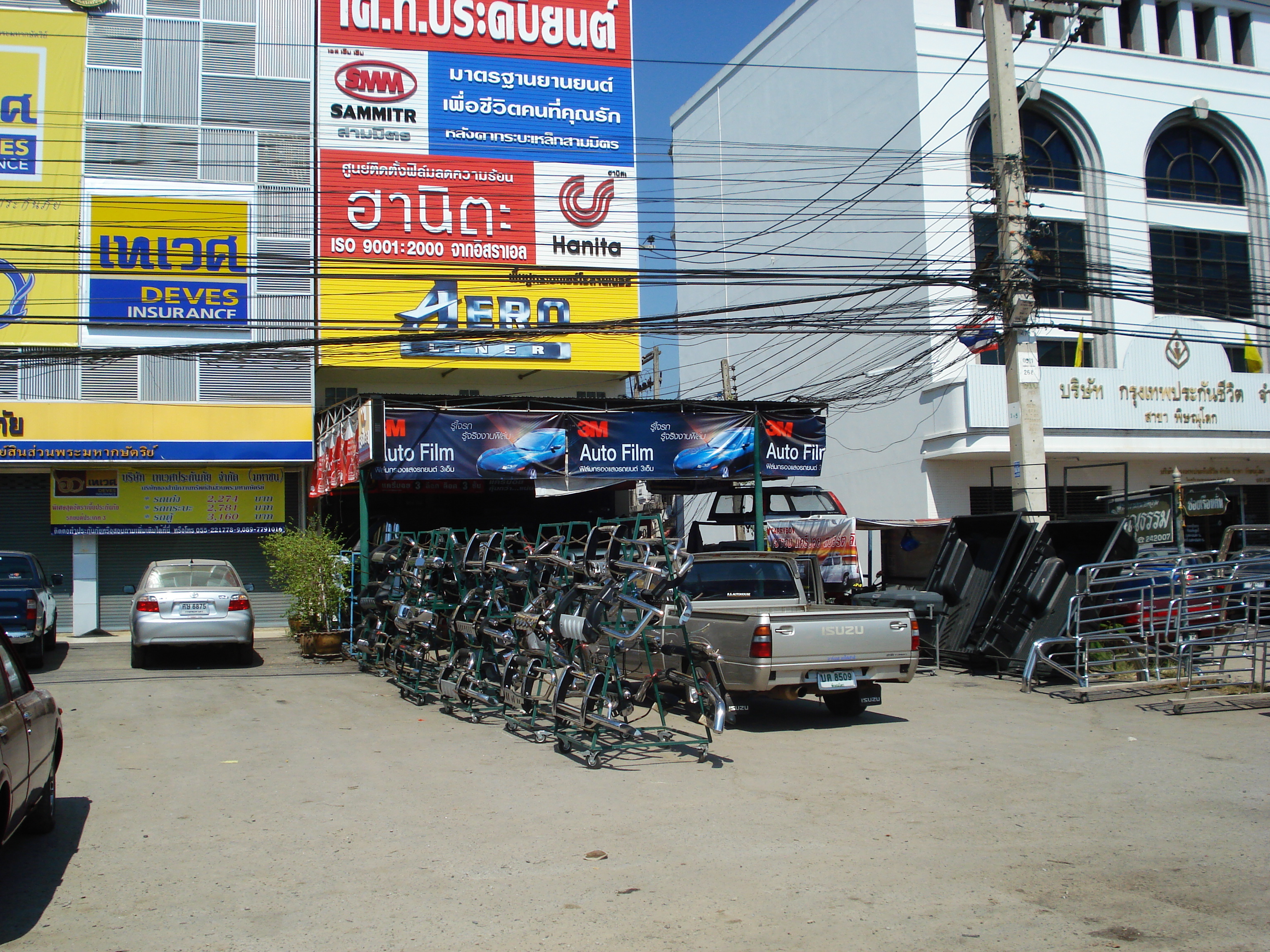 Photo Thaïlande Phitsanulok rue Mittraparp 2008-01 37