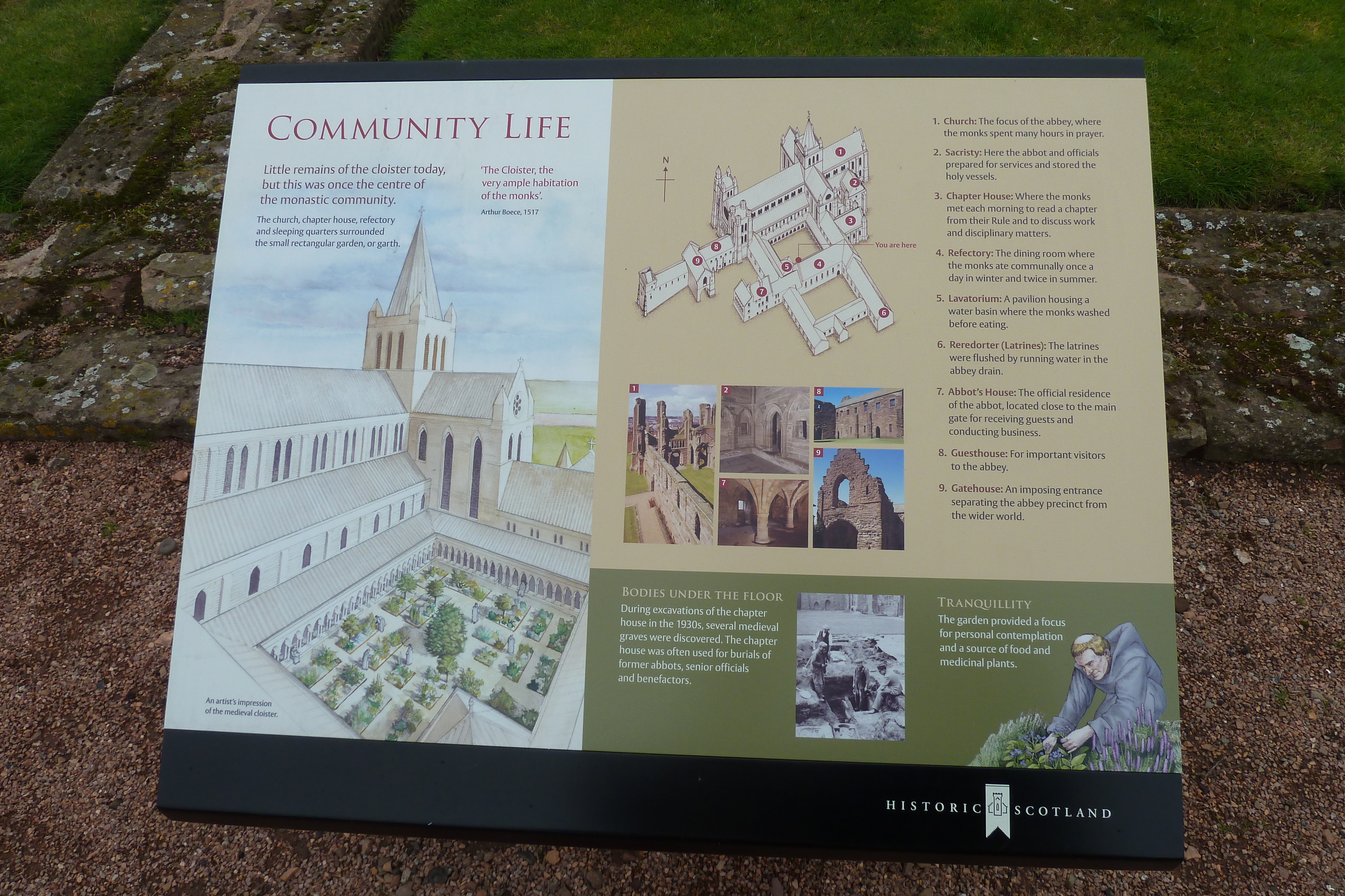 Photo Royaume-Uni Écosse Abbaye d'Arbroath 2011-07 38