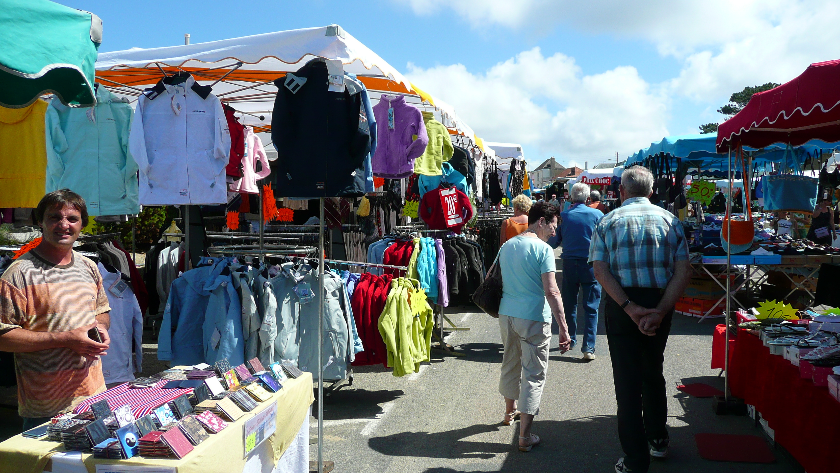 Photo France Préfailles Marché de Préfailles 2007-07 2