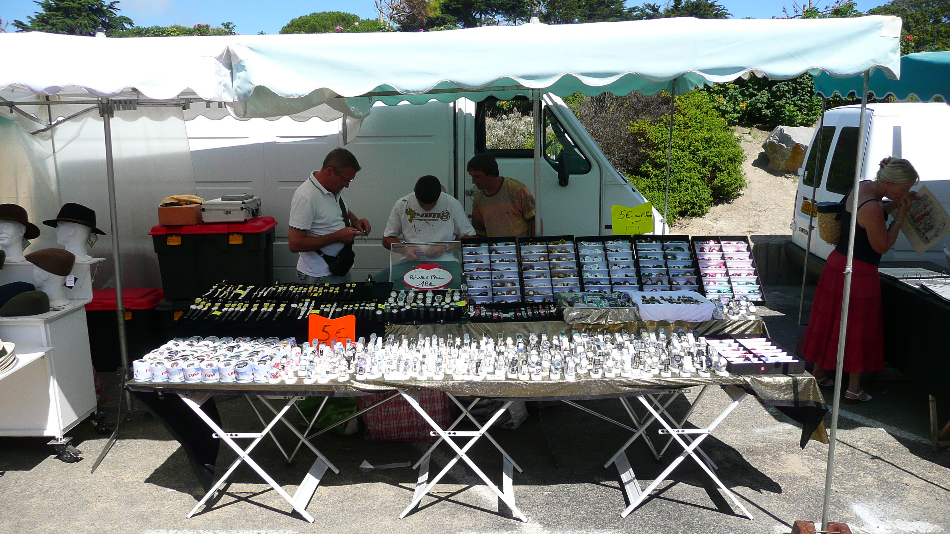 Photo France Préfailles Marché de Préfailles 2007-07 29