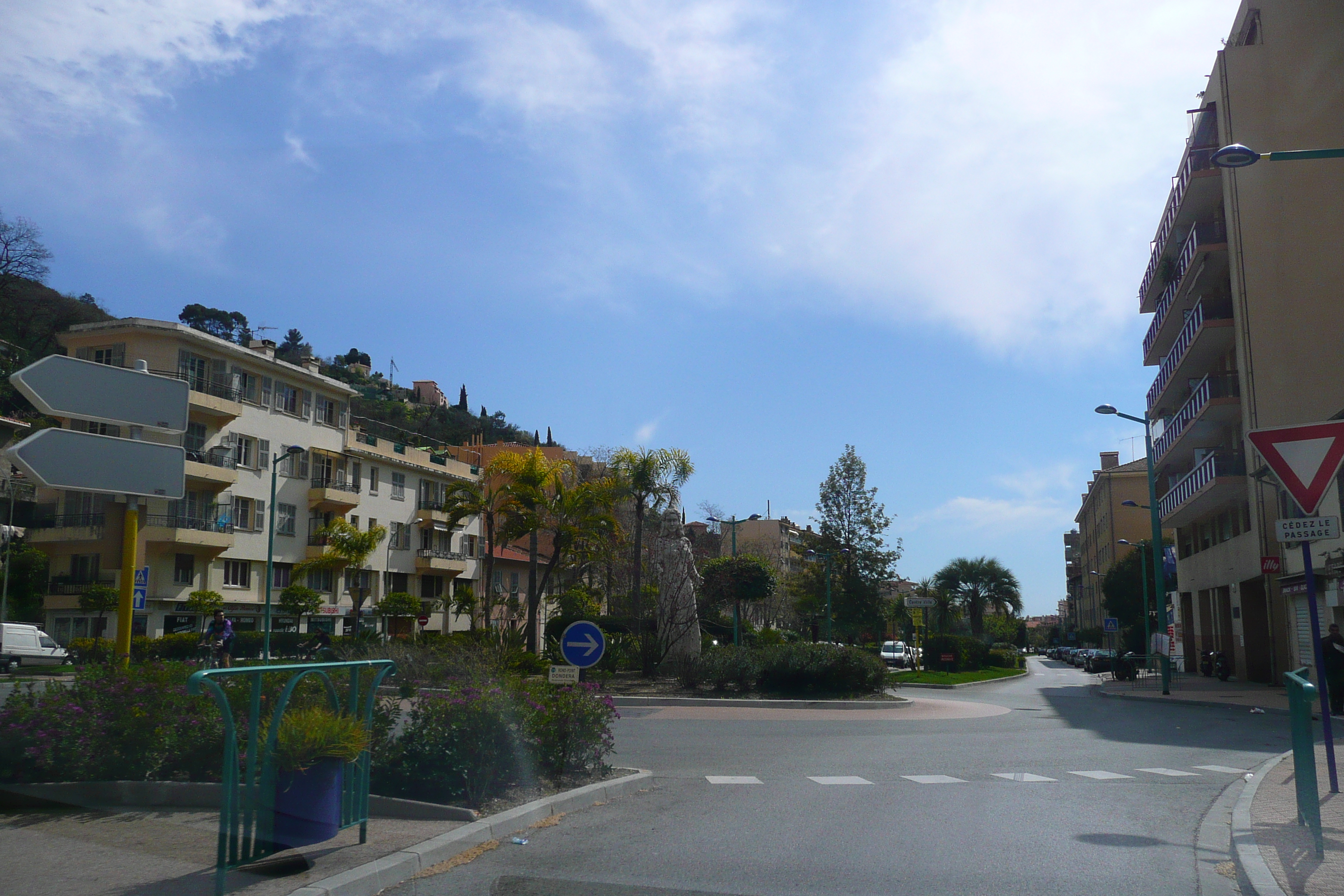 Photo France Côte d'Azur route de Nice à Menton 2008-03 12