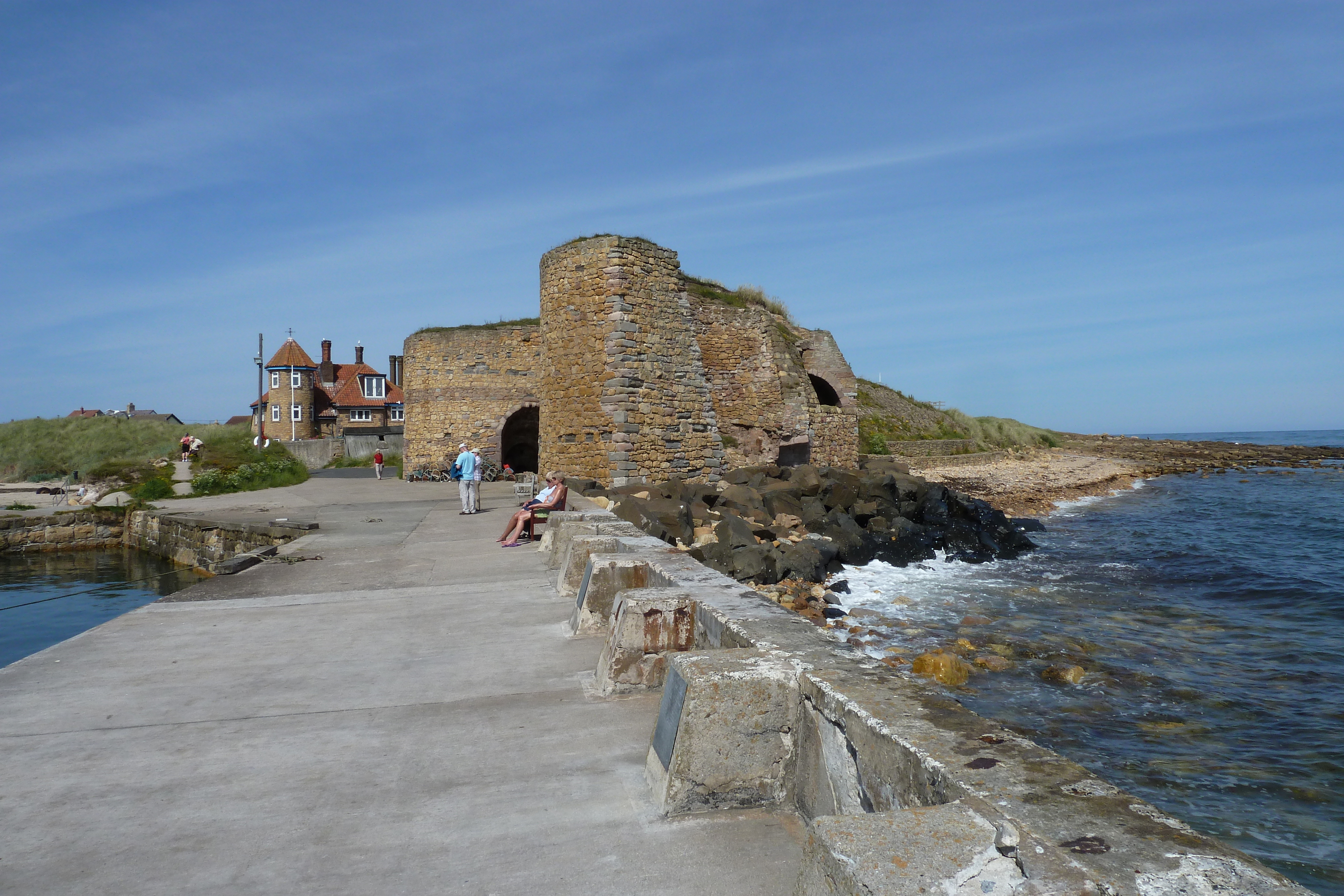 Photo Royaume-Uni Écosse Château de Bamburgh 2011-07 66