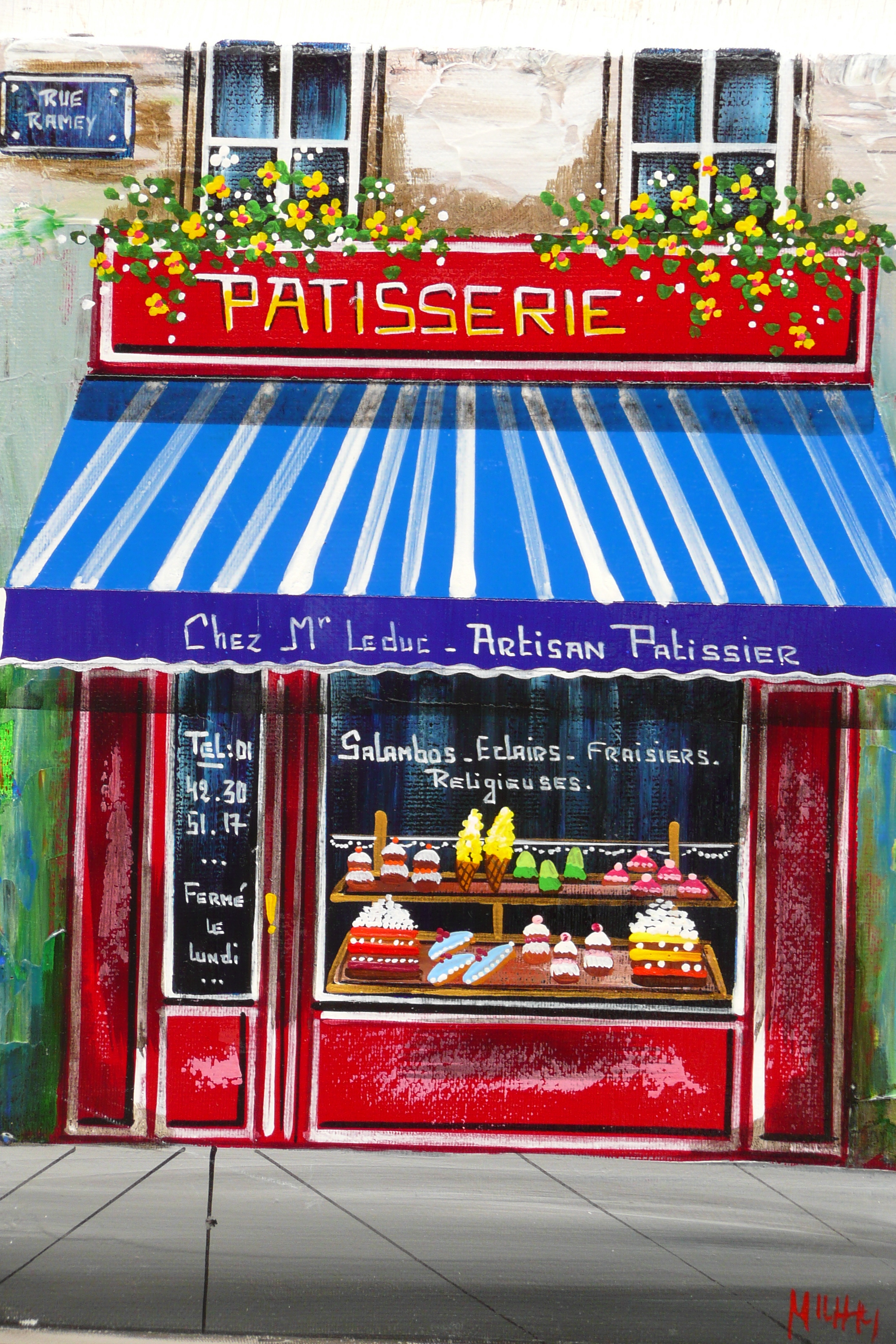 Photo France Paris Place du Tertre 2007-06 18