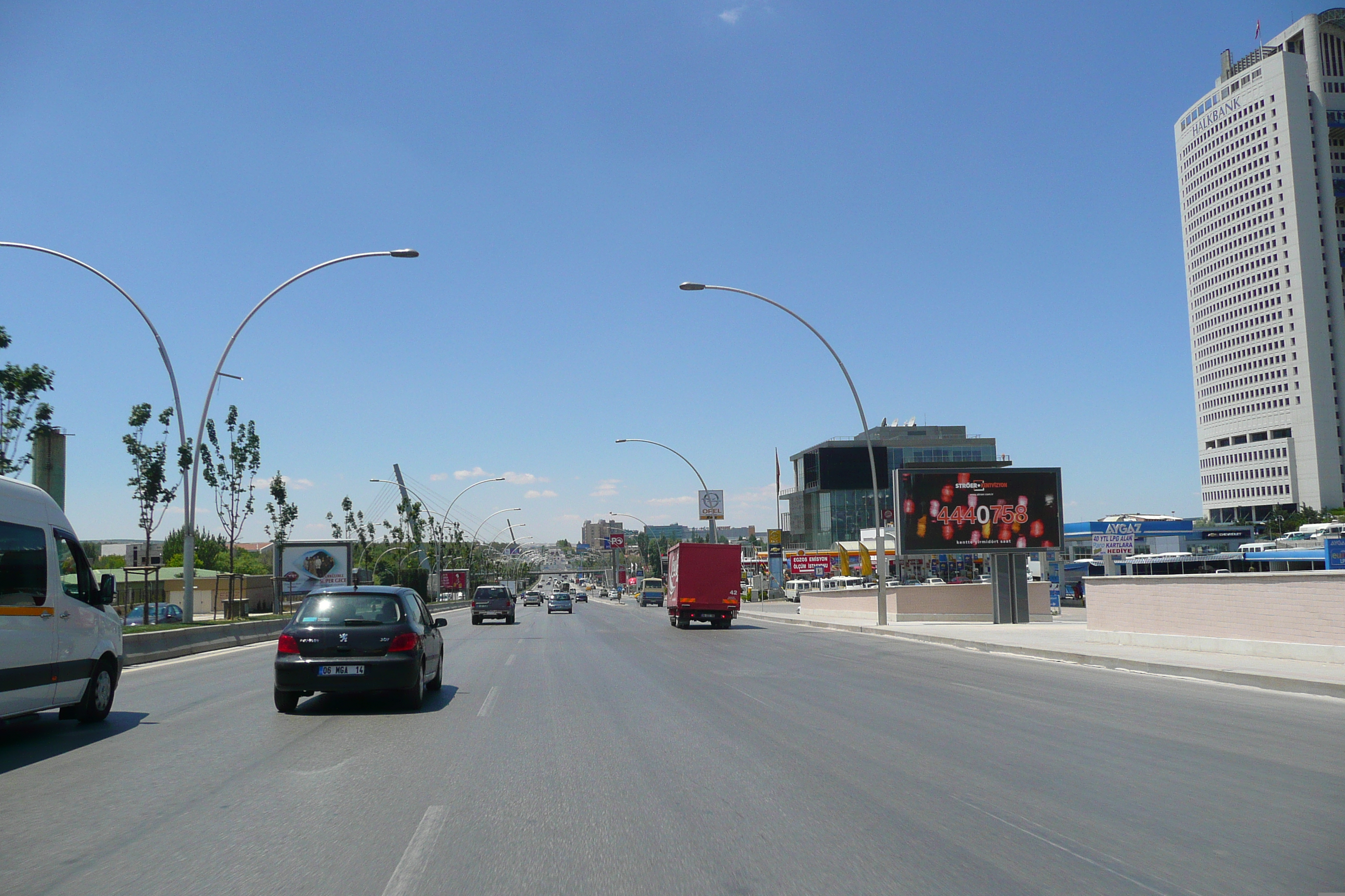 Photo Turquie Ankara route de Bilkent à Ankara 2008-07 24