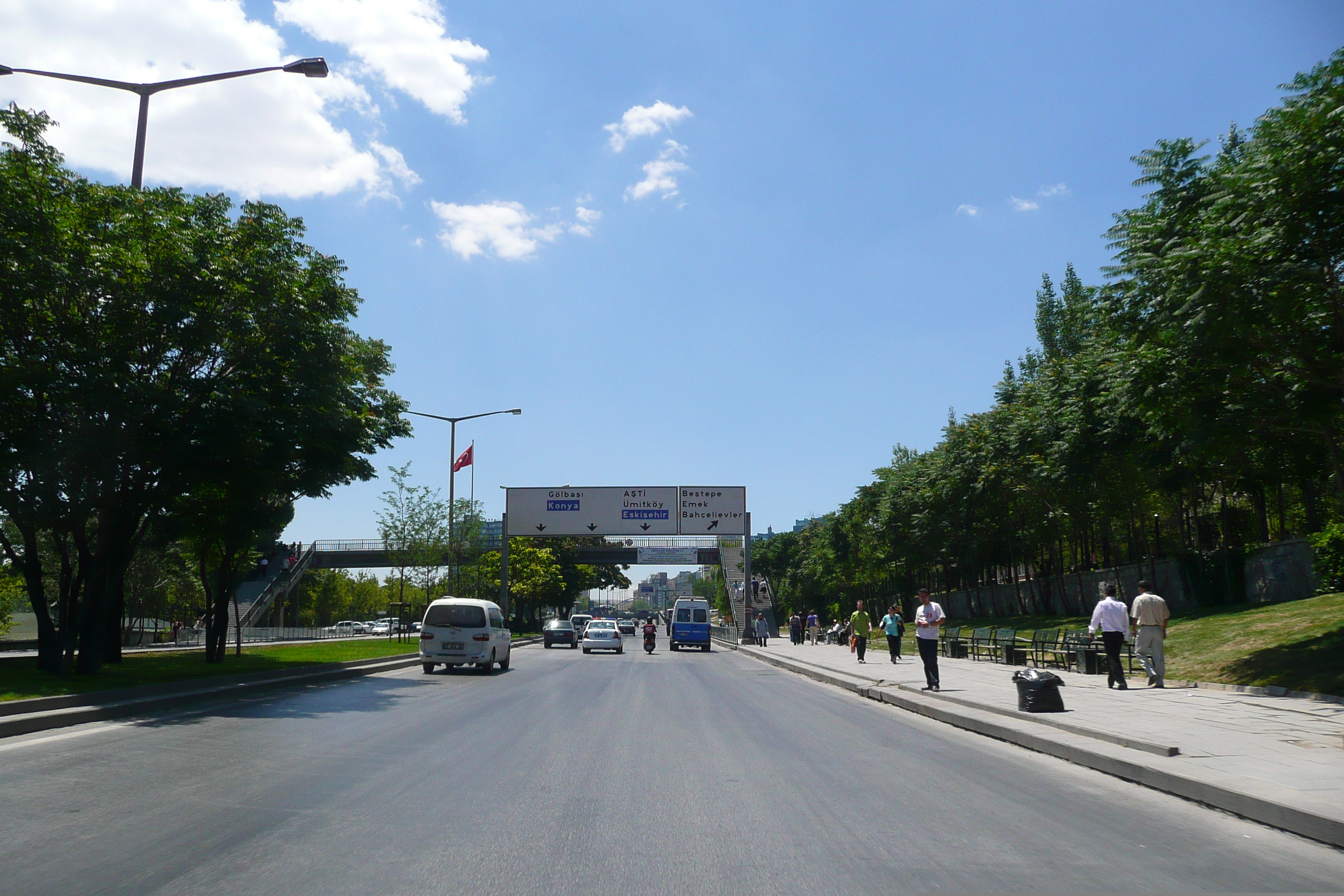 Photo Turquie Ankara route de Bilkent à Ankara 2008-07 14