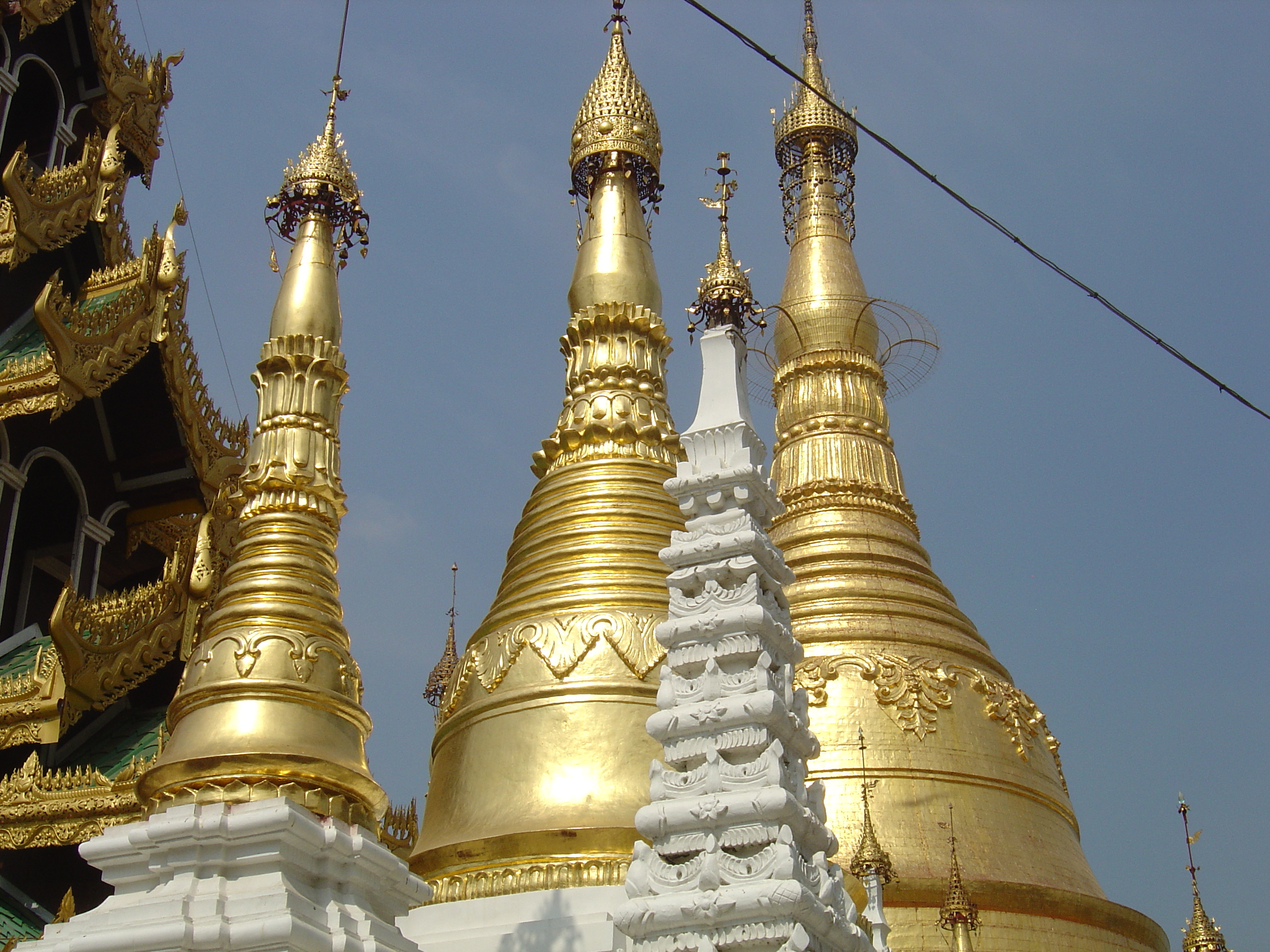 Photo Birmanie (Myanmar) Rangoun Pagode Shwedagon 2005-01 19