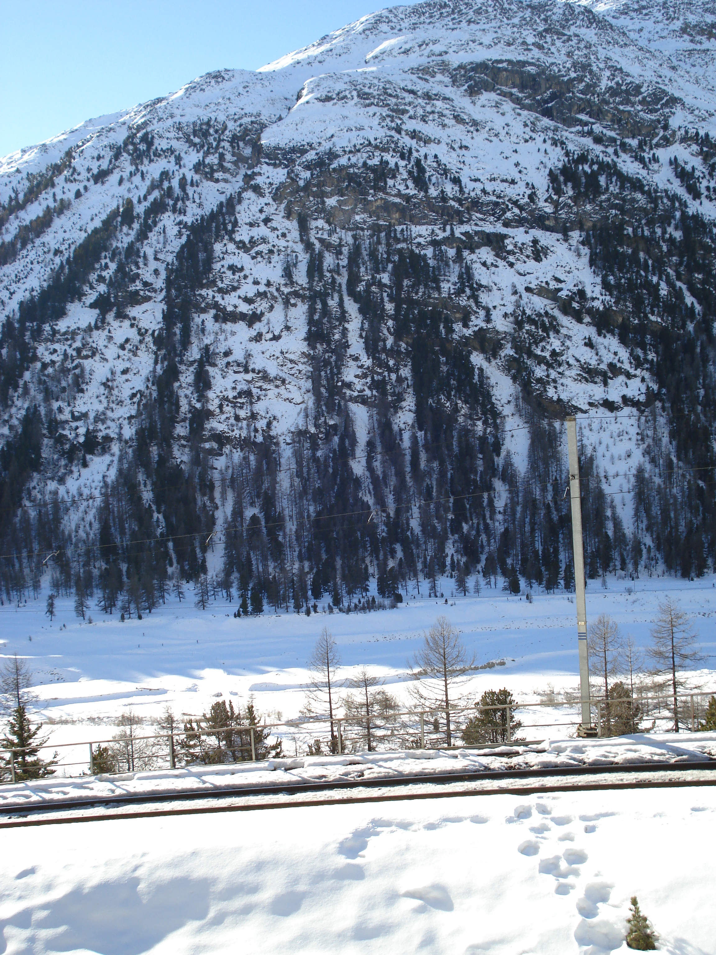 Photo Suisse Route de Pontresina au Lac Blanc 2007-01 20
