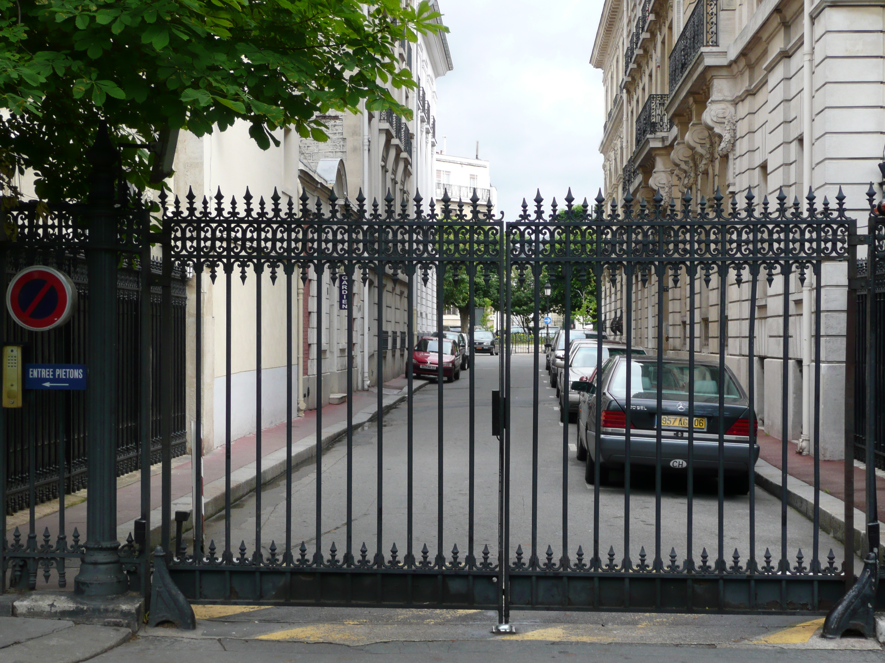 Photo France Paris Avenue Foch 2007-06 209