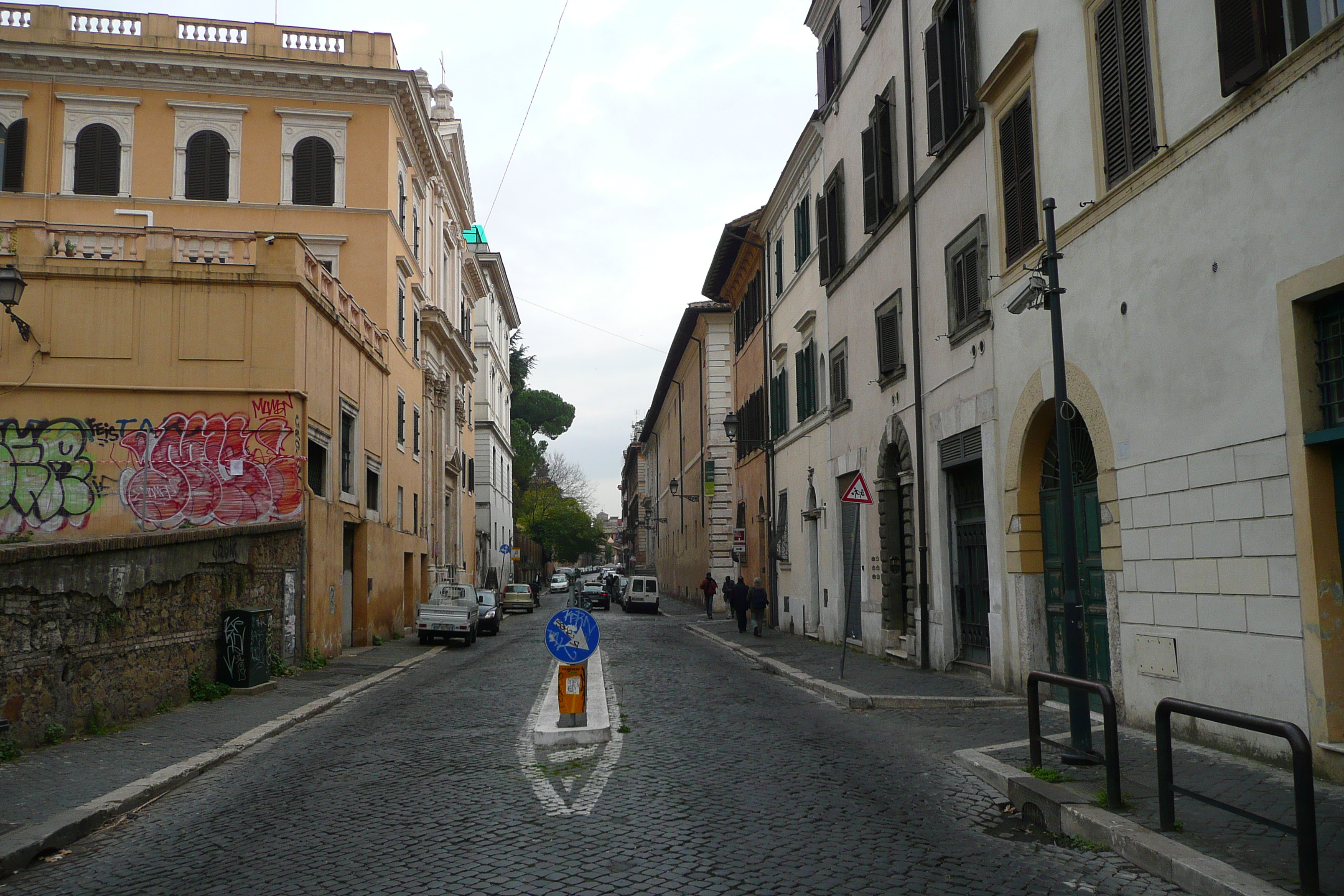 Photo Italie Rome rue della Lungara 2007-11 11