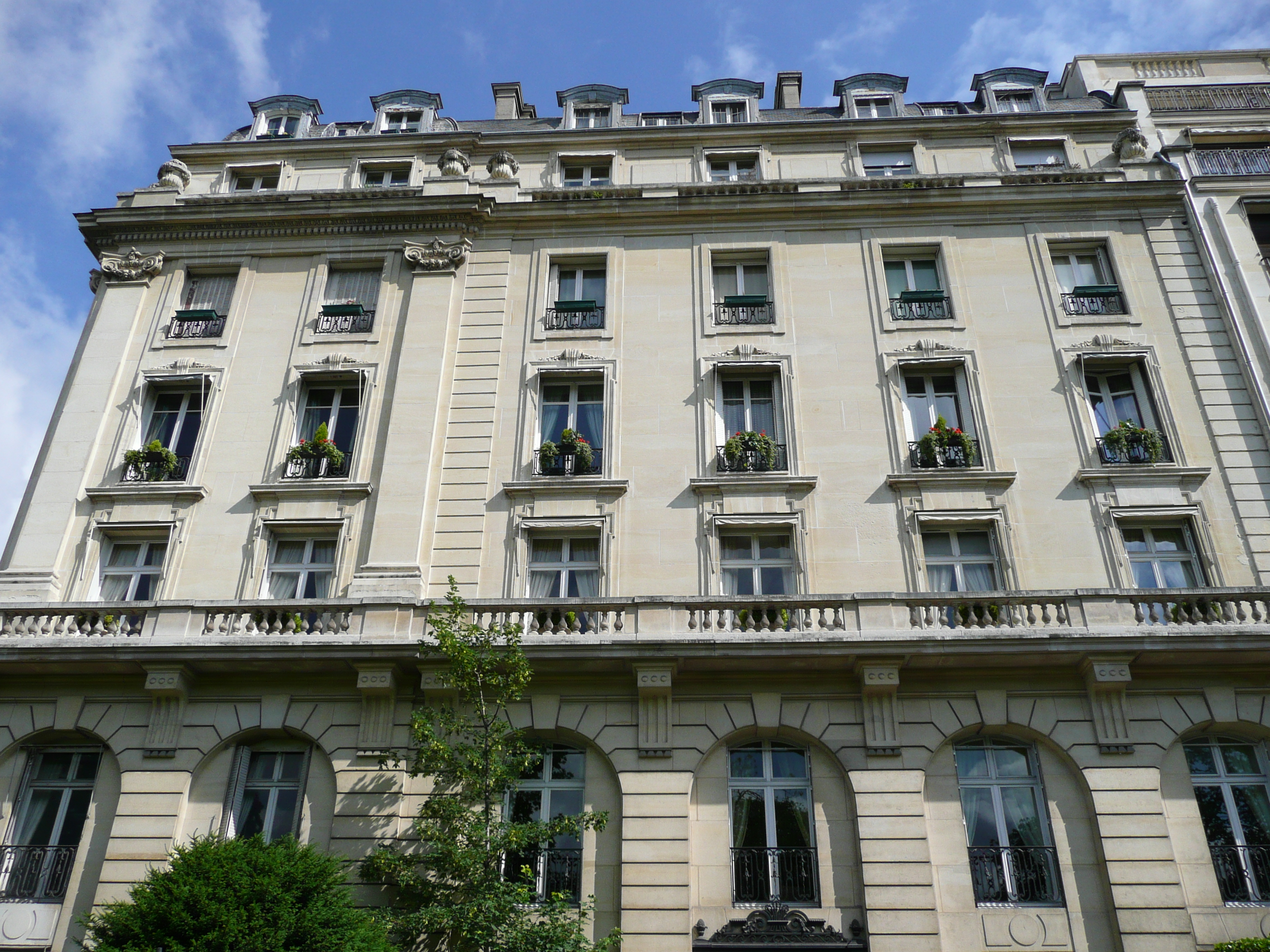 Photo France Paris Avenue Foch 2007-06 14