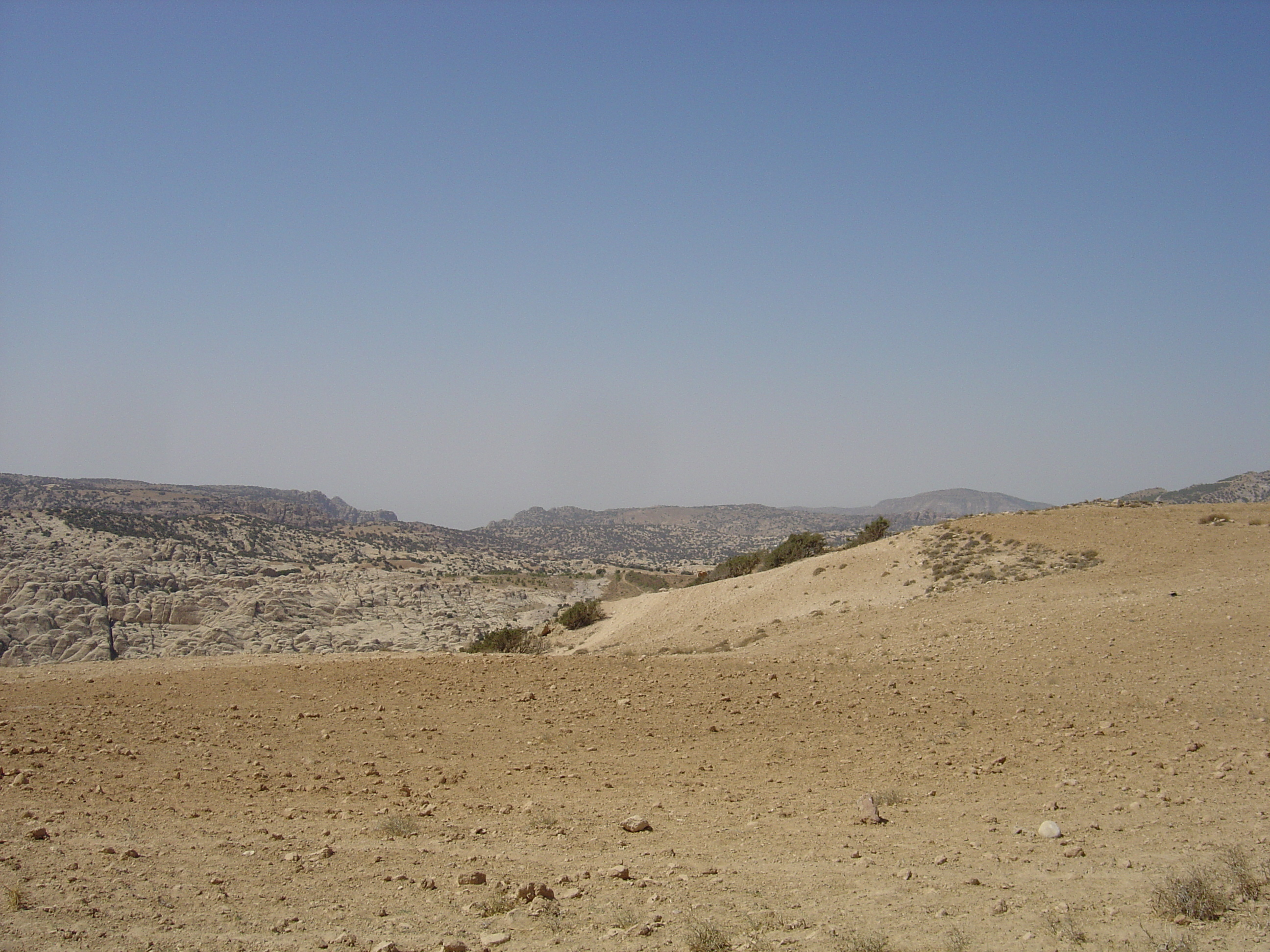 Photo Jordanie de Petra à Dana 2004-10 10