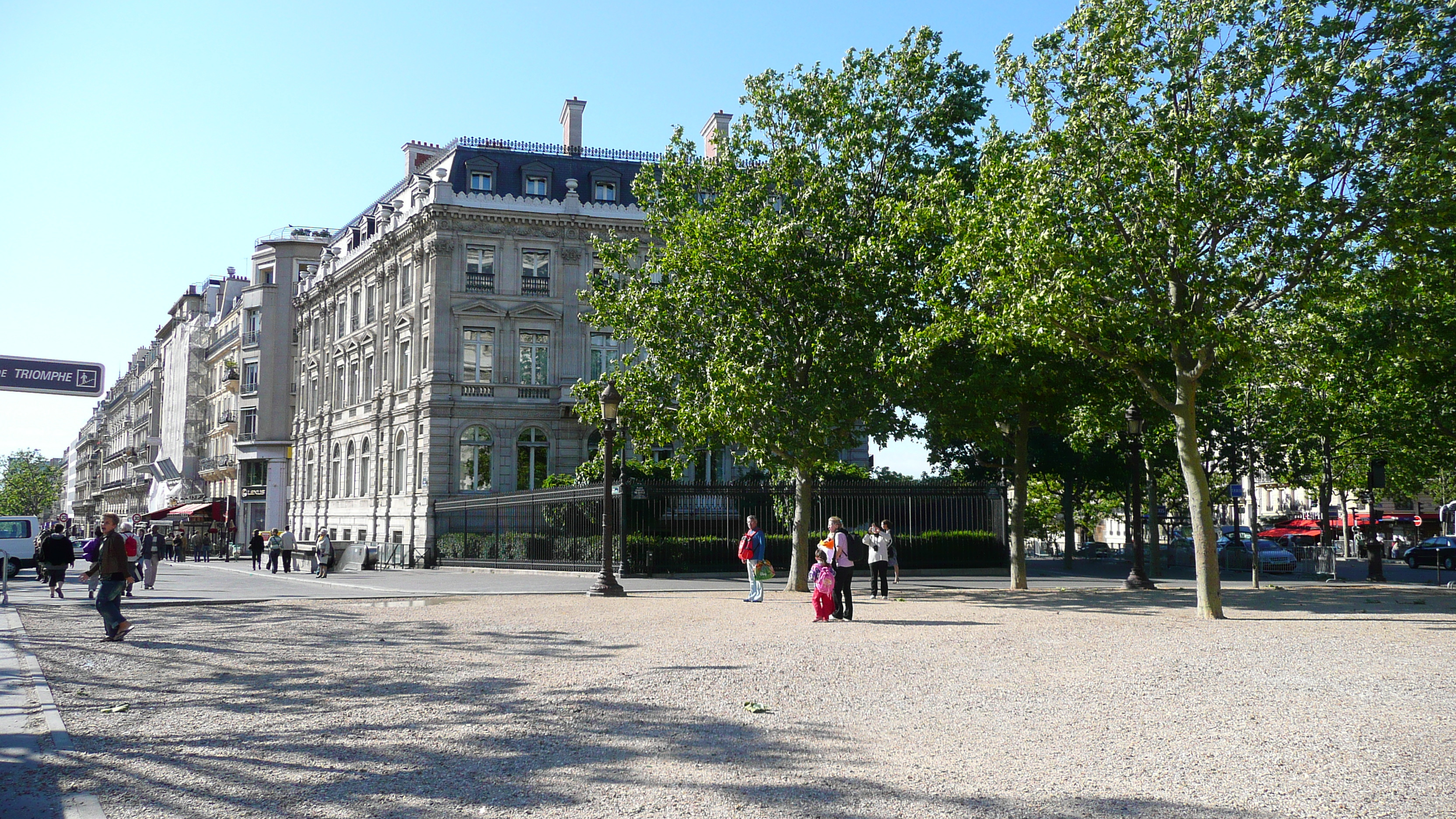Photo France Paris Place de l'Etoile 2007-05 23