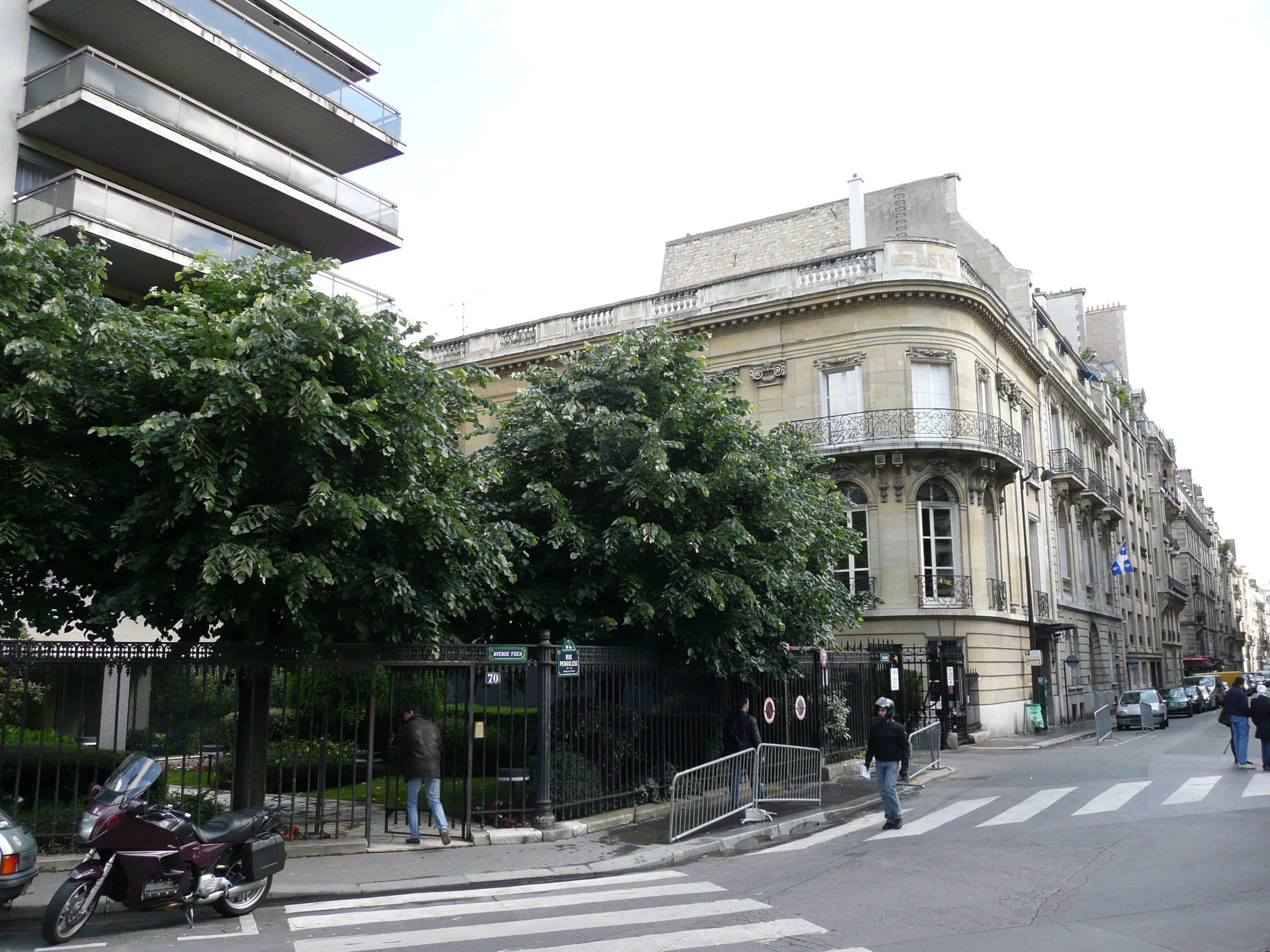 Photo France Paris Avenue Foch 2007-06 167