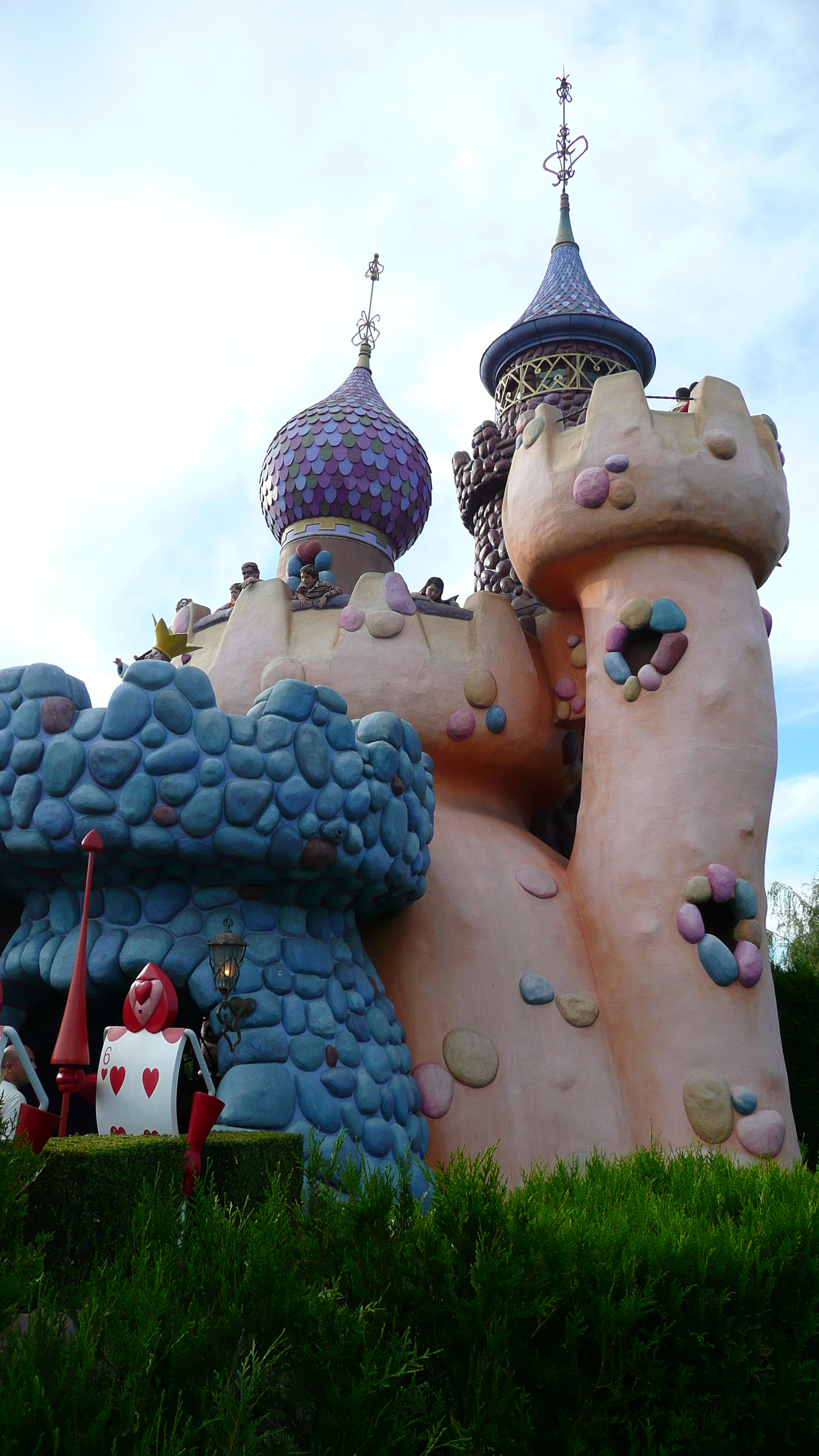 Photo France Disneyland Paris Le Labyrinthe d'Alice 2007-07 2