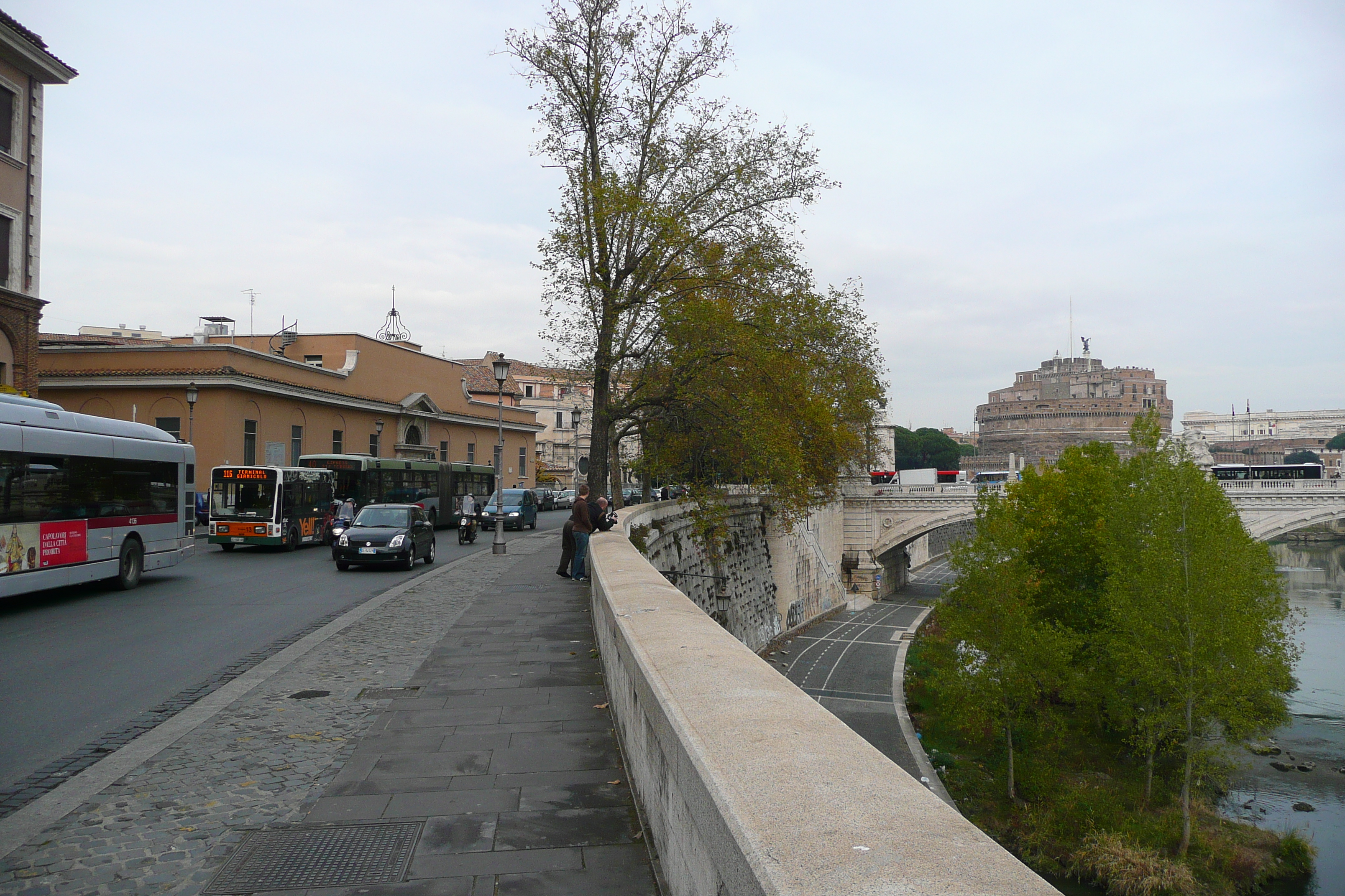 Photo Italie Rome Lungotevere in Sassia 2007-11 8
