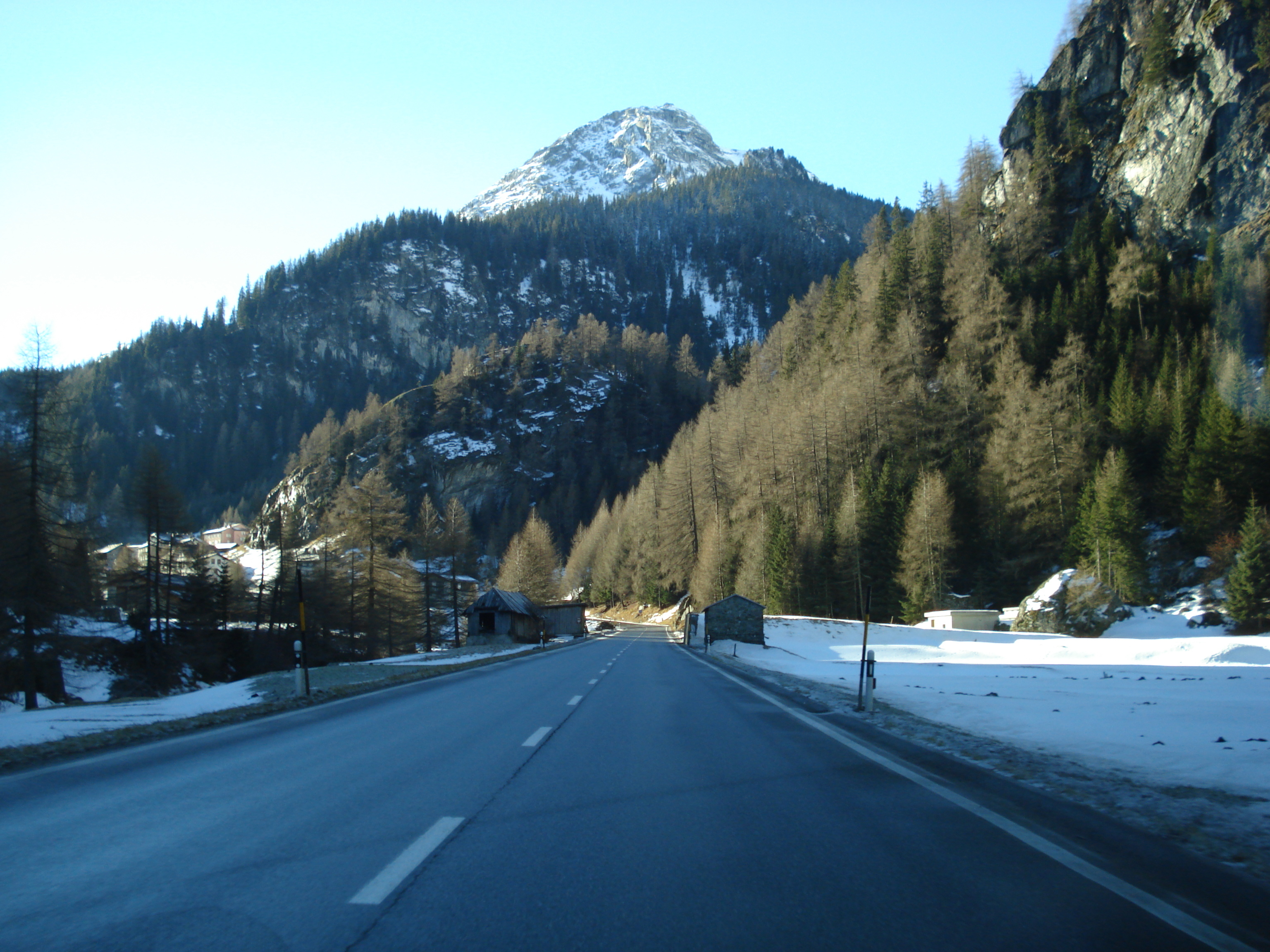 Photo Suisse Route de Chur à Saint Moritz 2007-01 11
