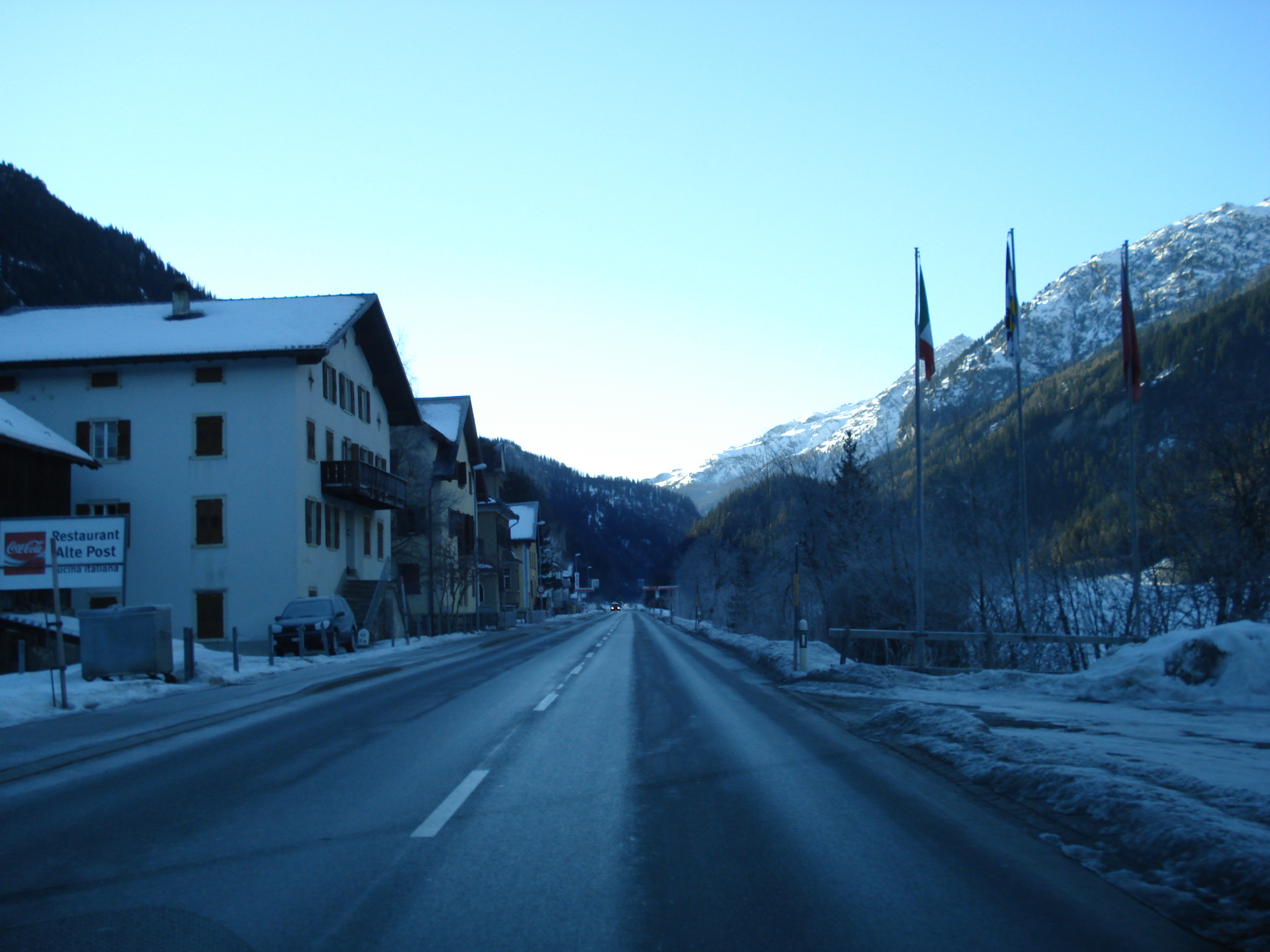 Photo Suisse Route de Chur à Saint Moritz 2007-01 12