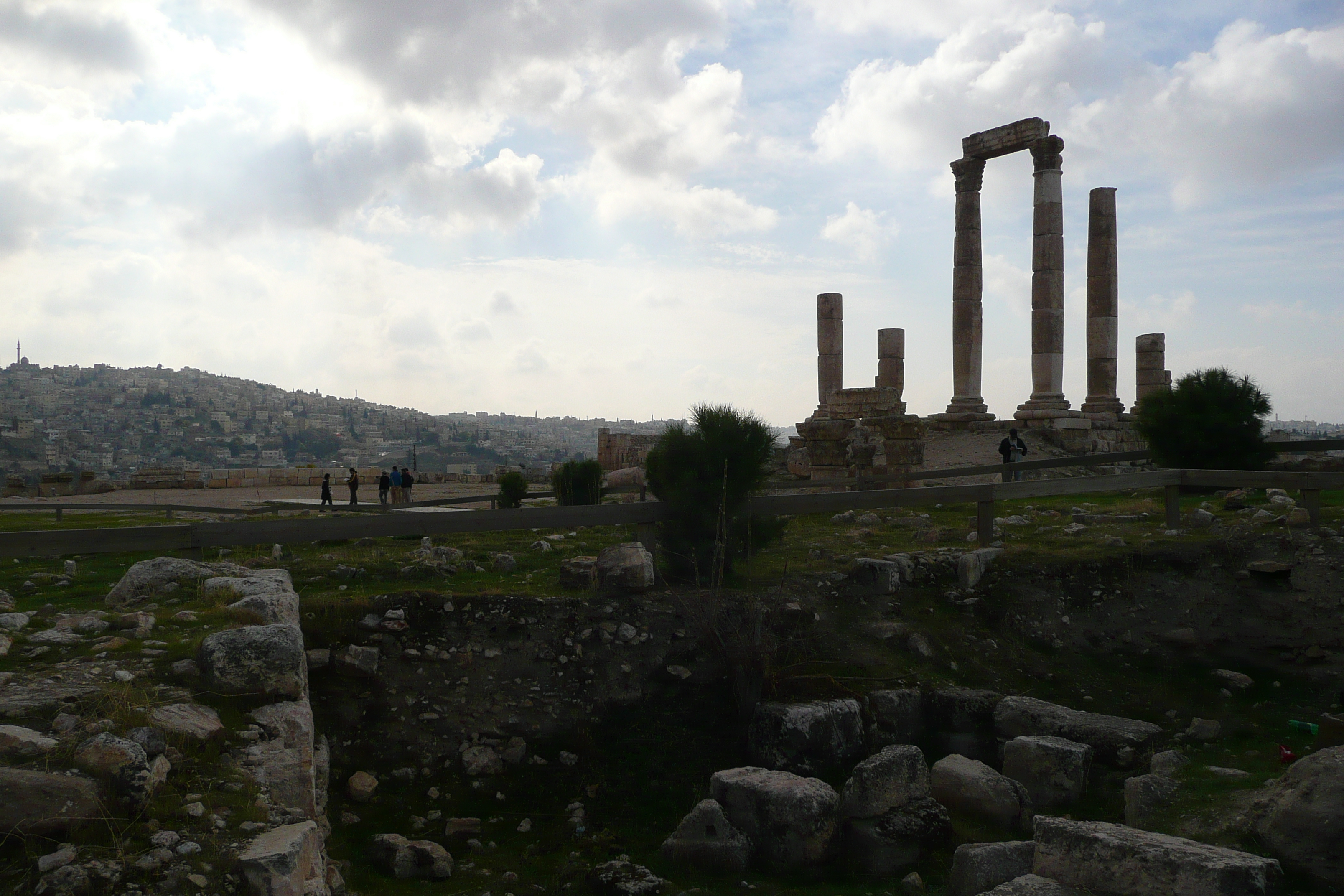 Photo Jordanie Amman Citadelle de Qala'a 2007-12 17