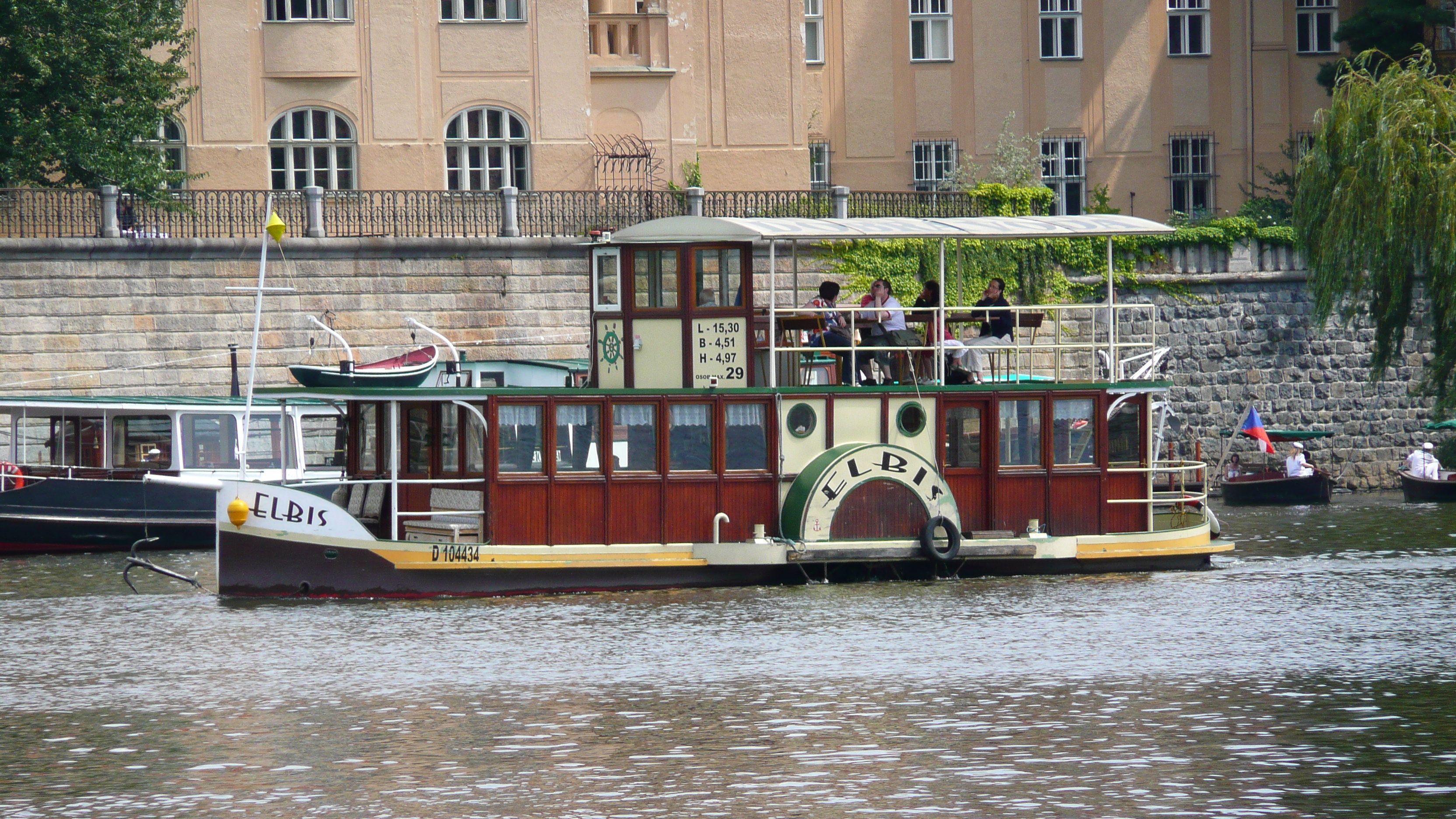 Photo République Tchèque Prague Rivière Vltava 2007-07 32