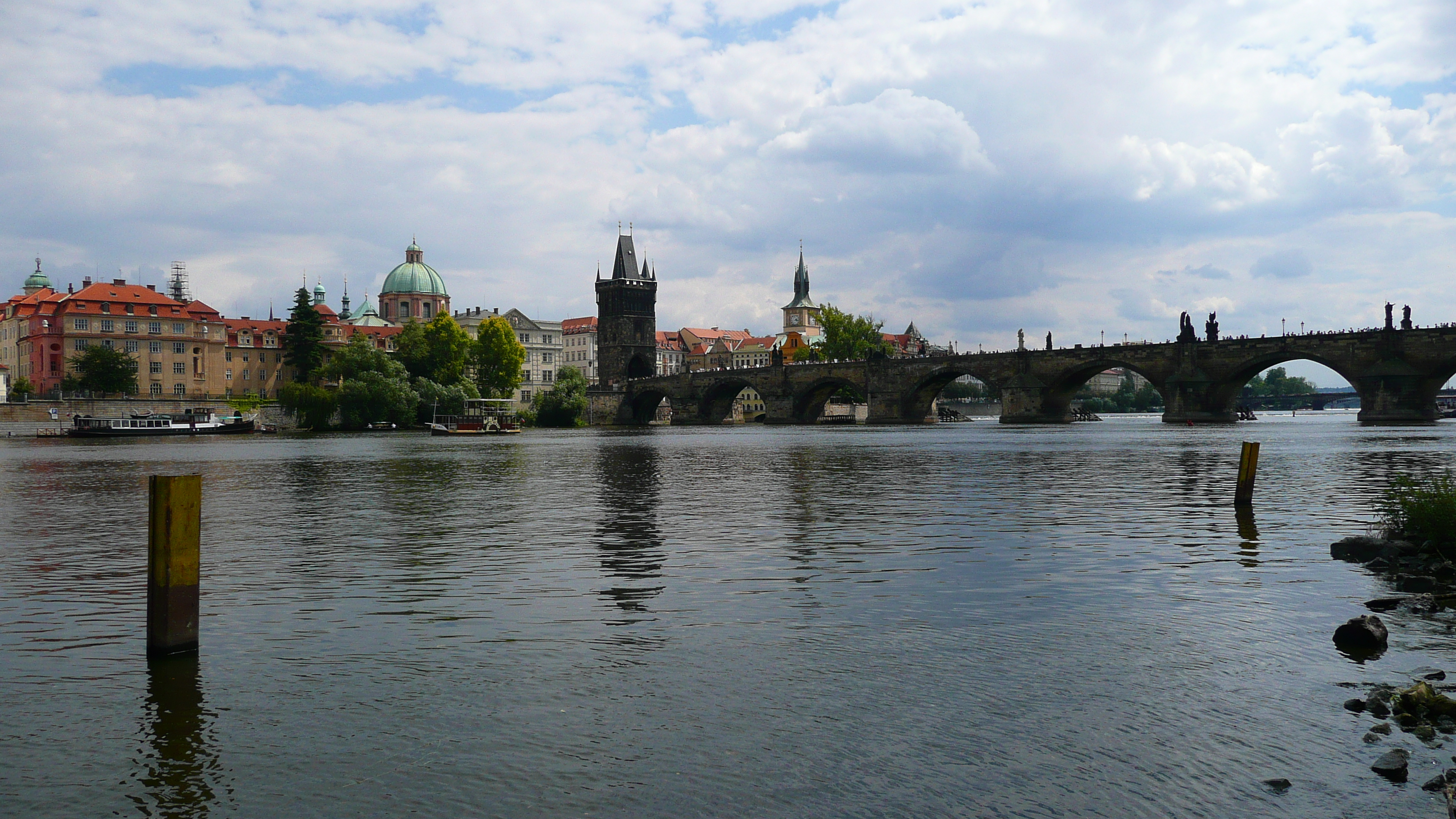 Photo République Tchèque Prague Rivière Vltava 2007-07 22