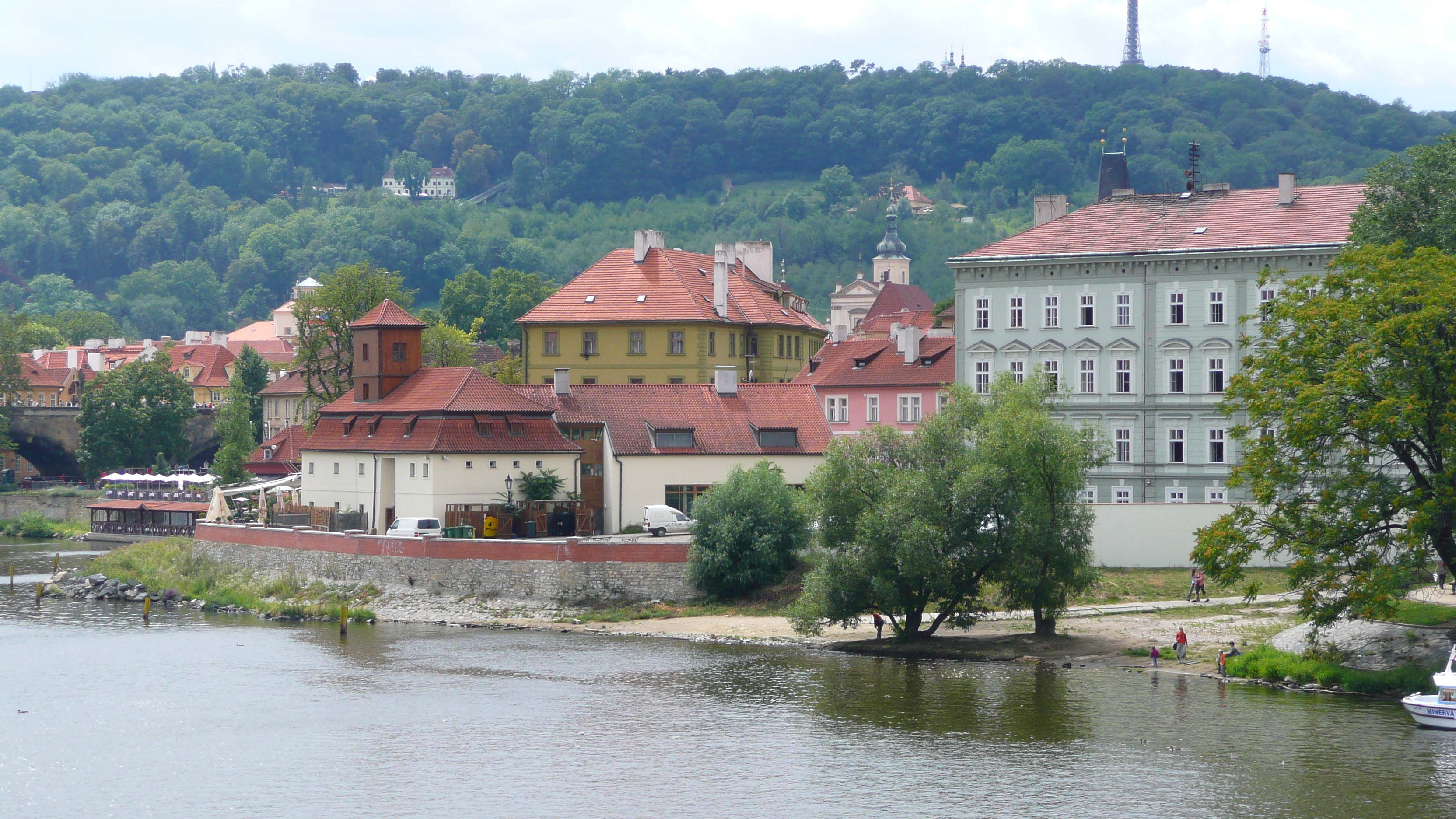 Photo République Tchèque Prague Rivière Vltava 2007-07 23