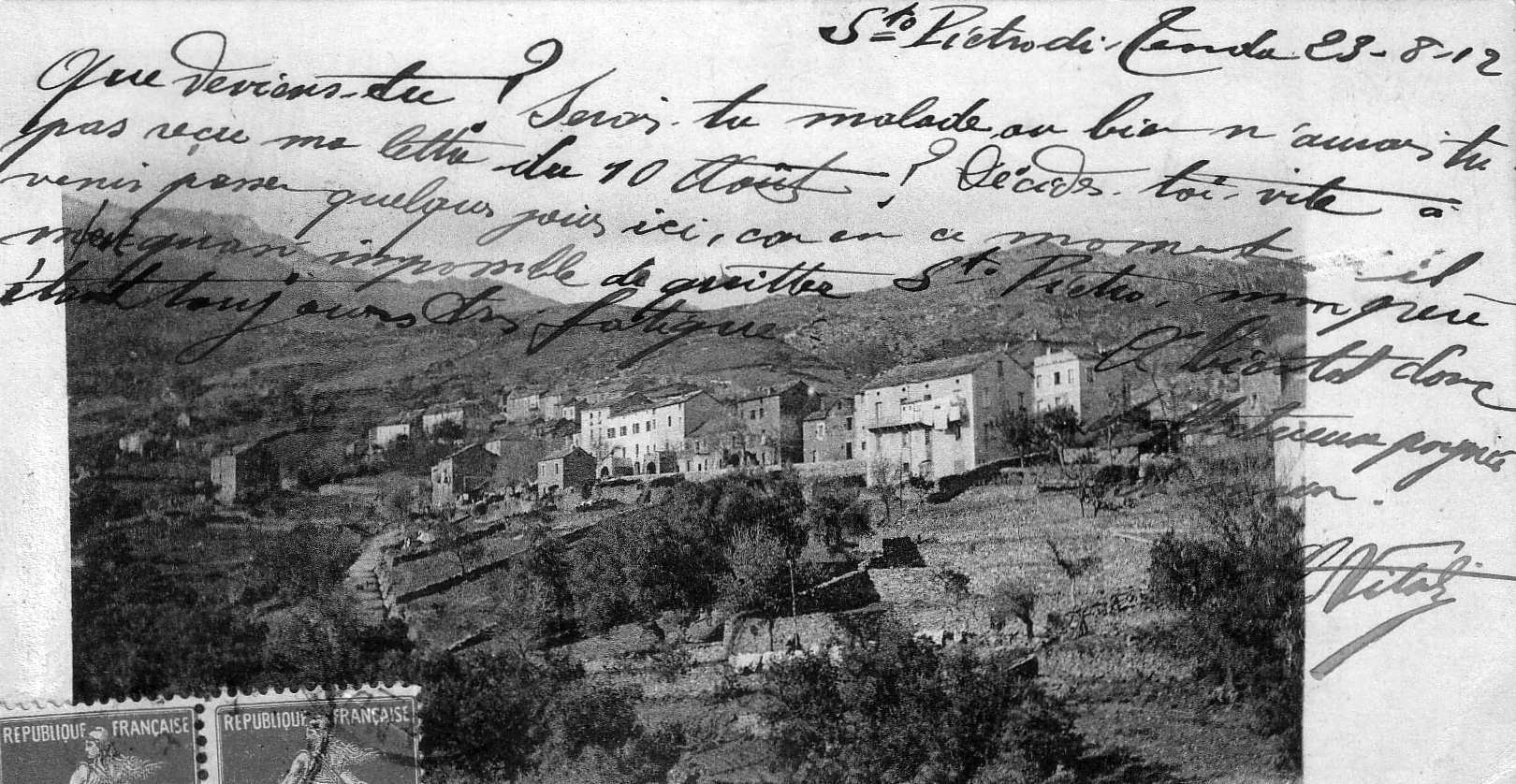 Photo France Corse Cartes postales anciennes 1900-01 146